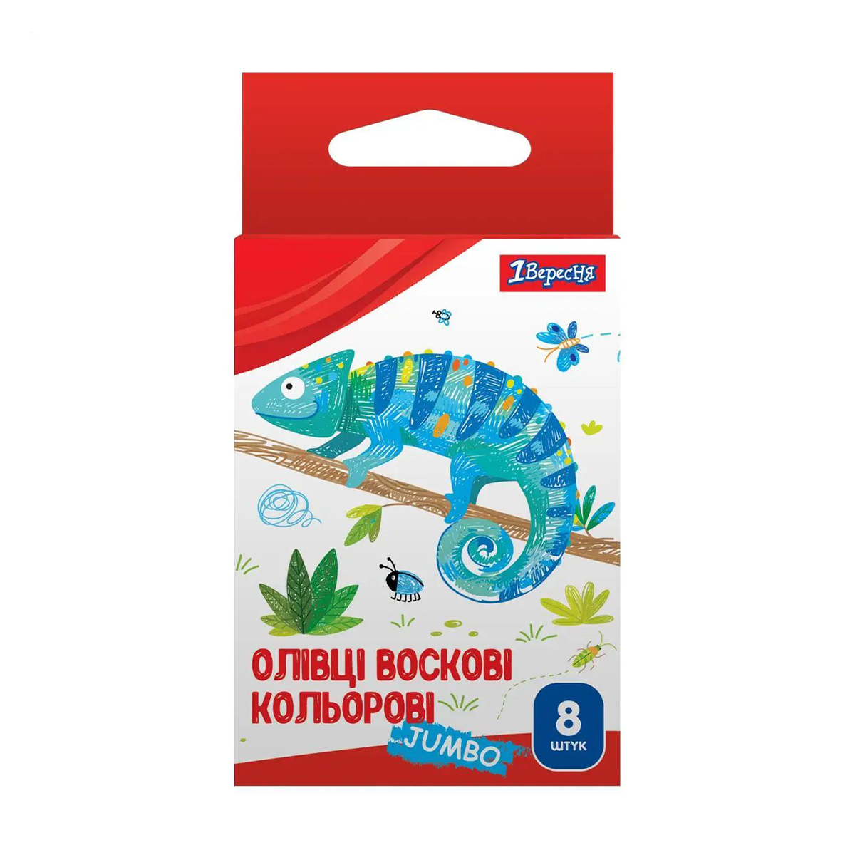 Набір воскових олівців 1 Вересня Zoo Land Jumbo, 8 кольорів (590139)
Набір воскових олівців 1 Вересня Zoo Land Jumbo, 8 кольорів (590139)