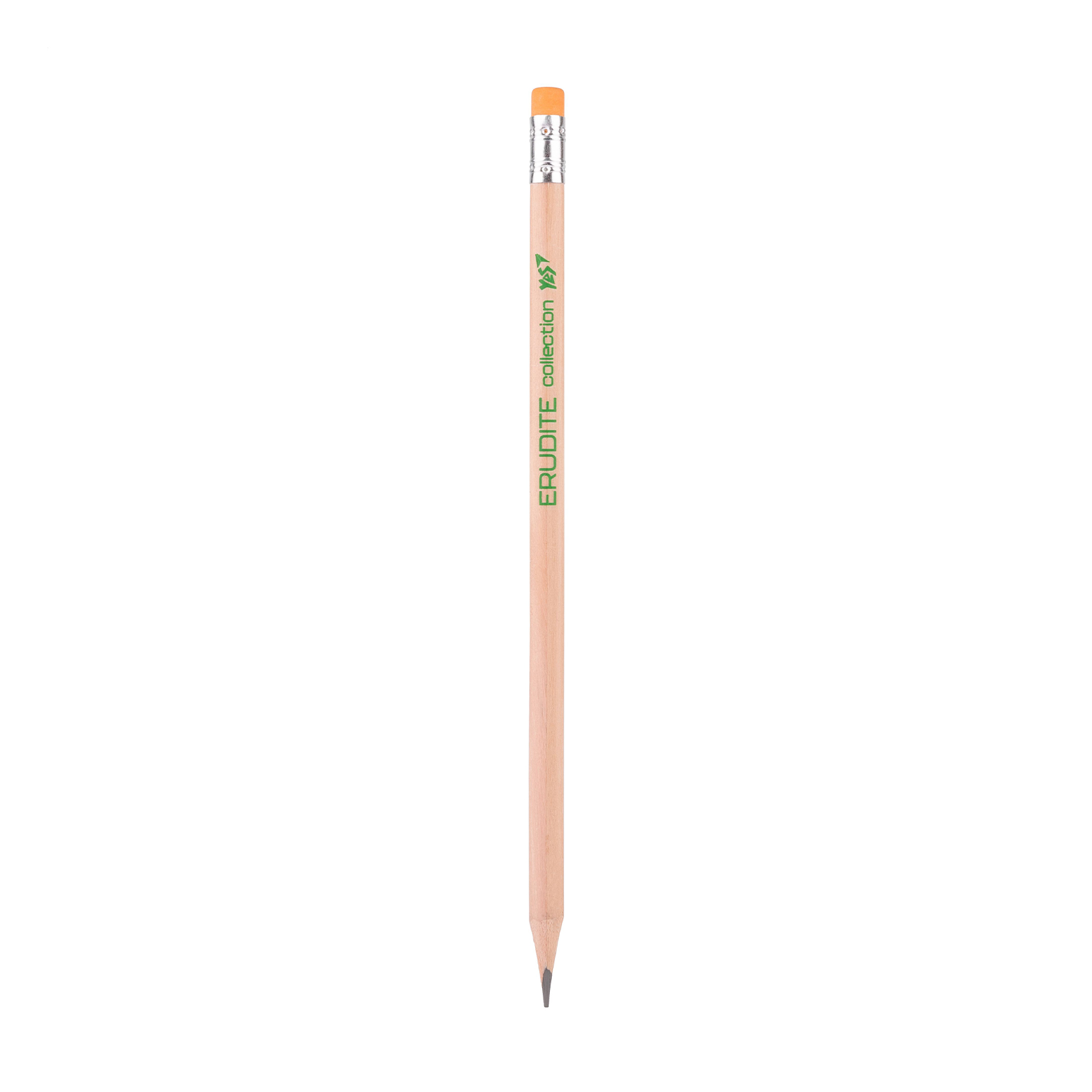Олівець чорнографітний YES ECO Pencil Erudite трикутний, з гумкою, 1 шт (280622)
Олівець чорнографітний YES ECO Pencil Erudite трикутний, з гумкою, 1 шт (280622)