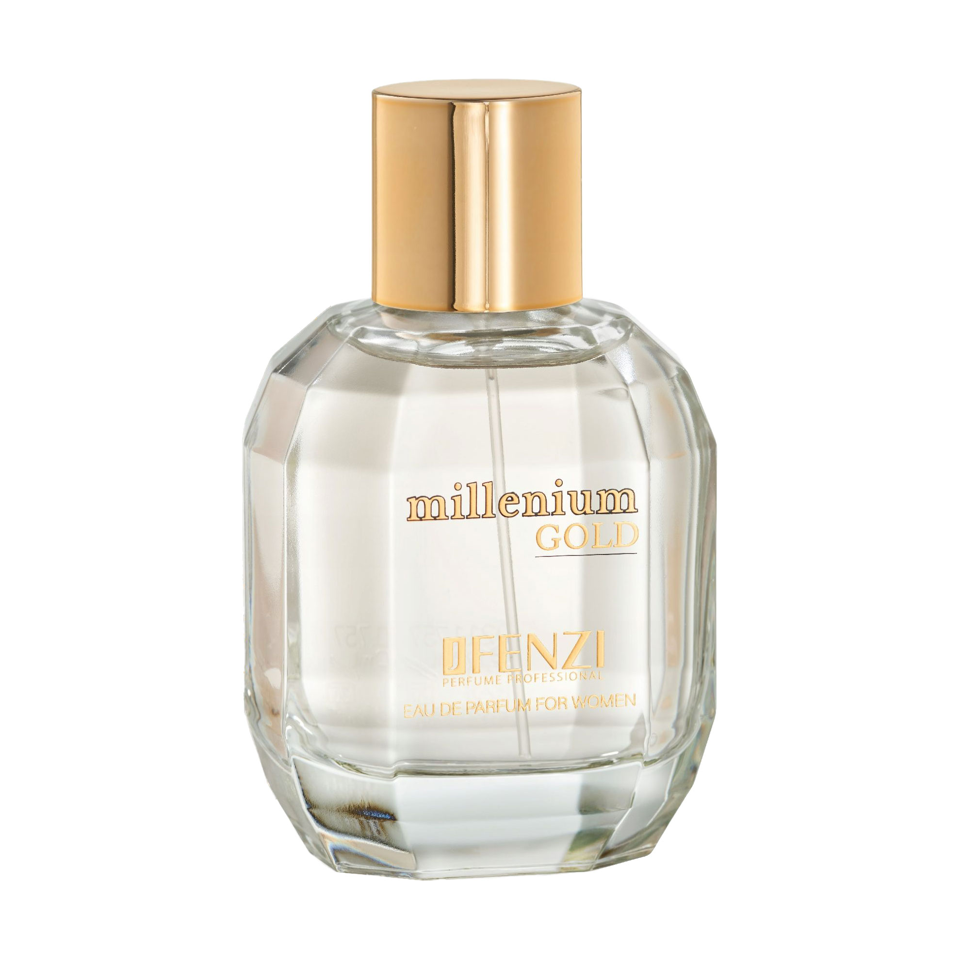 Jfenzi Millenium Gold Парфумована вода жіноча, 100 мл
Jfenzi Millenium Gold Парфумована вода жіноча, 100 мл