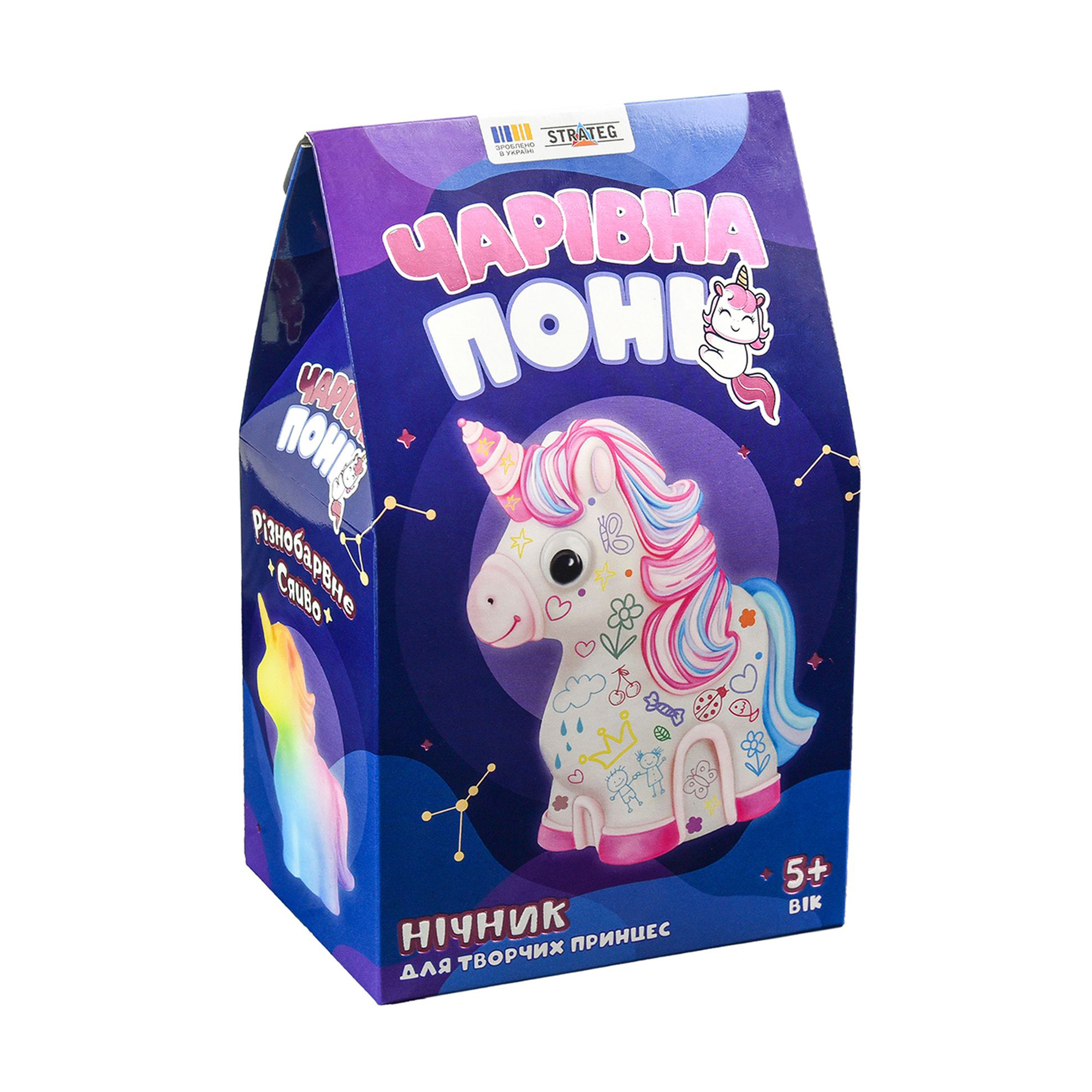 Набір для творчості Strateg Чарівна поні, від 5 років (30692)
Набір для творчості Strateg Чарівна поні, від 5 років (30692)