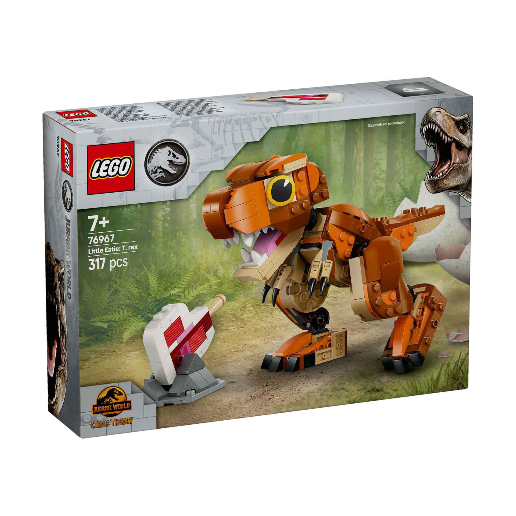 Конструктор LEGO Jurassic World Малий Тиранозавр, 317 деталей, від 7 років (76967)
Конструктор LEGO Jurassic World Малий Тиранозавр, 317 деталей, від 7 років (76967)