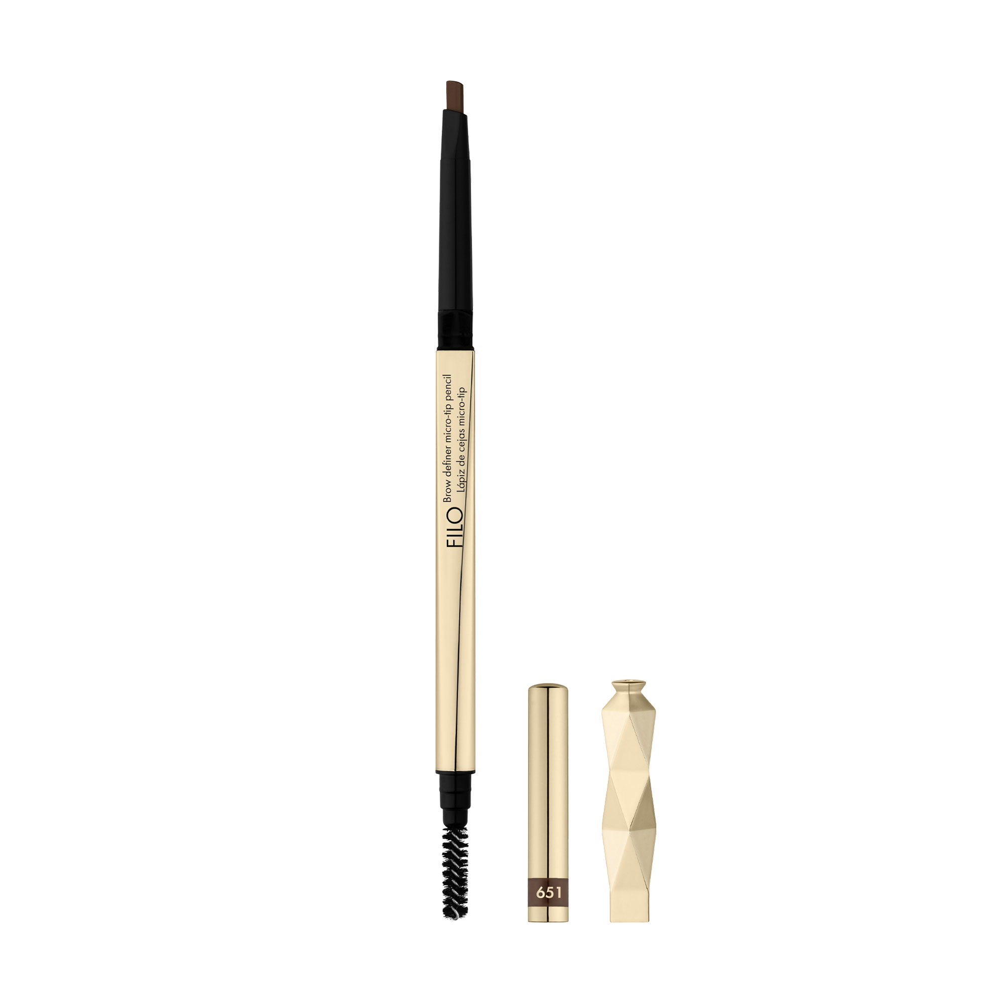 Автоматичний мікролайнер для брів Ninelle Filo Brow Definer Micro-Tip Pencil 651 Gray-Brown, 0.1 г
Автоматичний мікролайнер для брів Ninelle Filo Brow Definer Micro-Tip Pencil 651 Gray-Brown, 0.1 г
