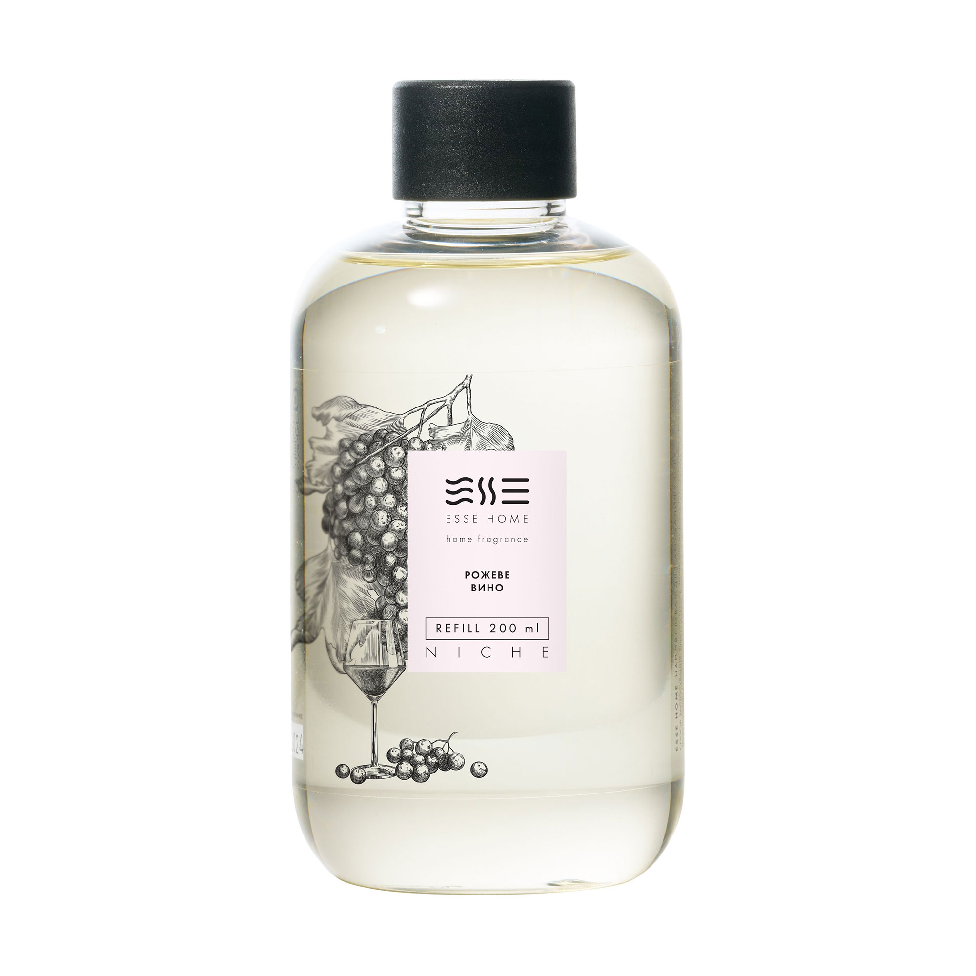 Змінний блок для аромадифузору Esse Home Niche Рожеве вино, 200 мл
Змінний блок для аромадифузору Esse Home Niche Рожеве вино, 200 мл