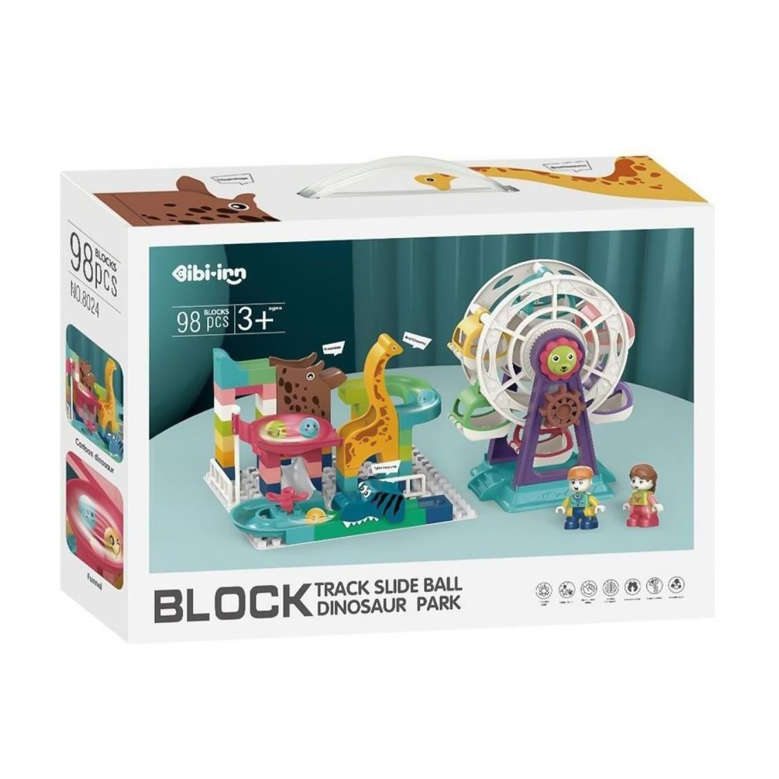 Дитячий конструктор BIBIINN Парк розваг, від 3 років (8024)
Дитячий конструктор BIBIINN Парк розваг, від 3 років (8024)