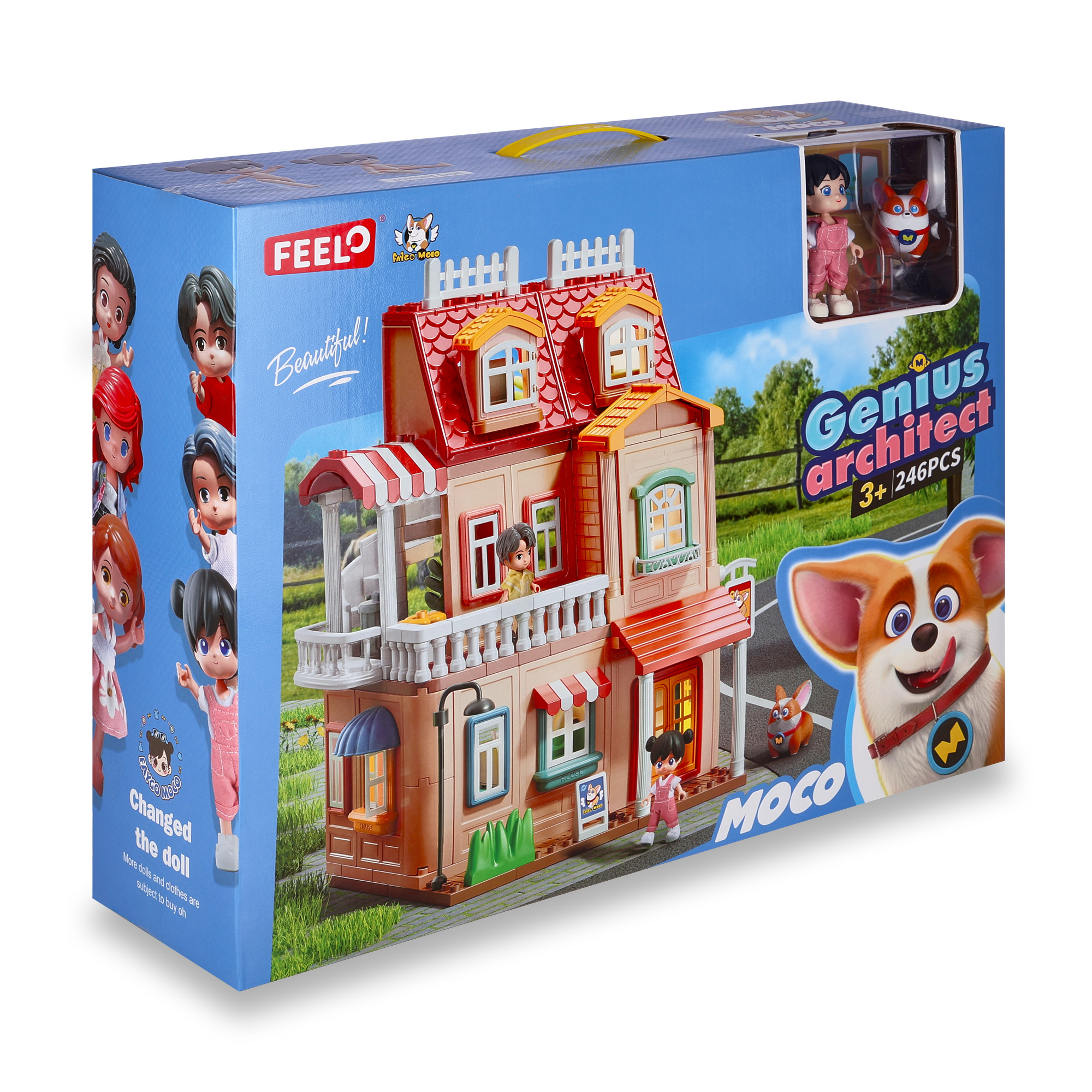 Дитячий конструктор FEELO TOYS Японська вілла, 246 деталі, від 3 років (1812)
Дитячий конструктор FEELO TOYS Японська вілла, 246 деталі, від 3 років (1812)