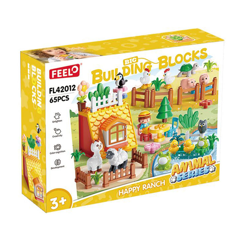 Дитячий конструктор FEELO TOYS Моя ферма, 65 деталей, від 3 років (FL42012)
Дитячий конструктор FEELO TOYS Моя ферма, 65 деталей, від 3 років (FL42012)