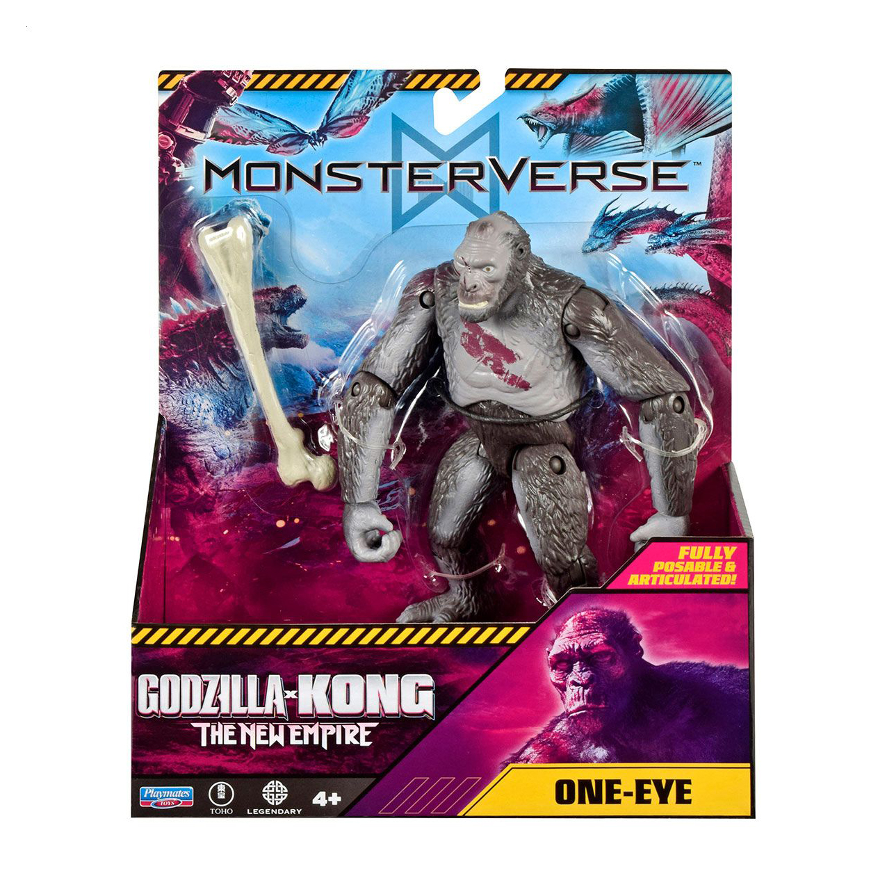 Фігурка Godzilla vs. Kong Одноокий, 15 см, від 4 років (35213)
Фігурка Godzilla vs. Kong Одноокий, 15 см, від 4 років (35213)