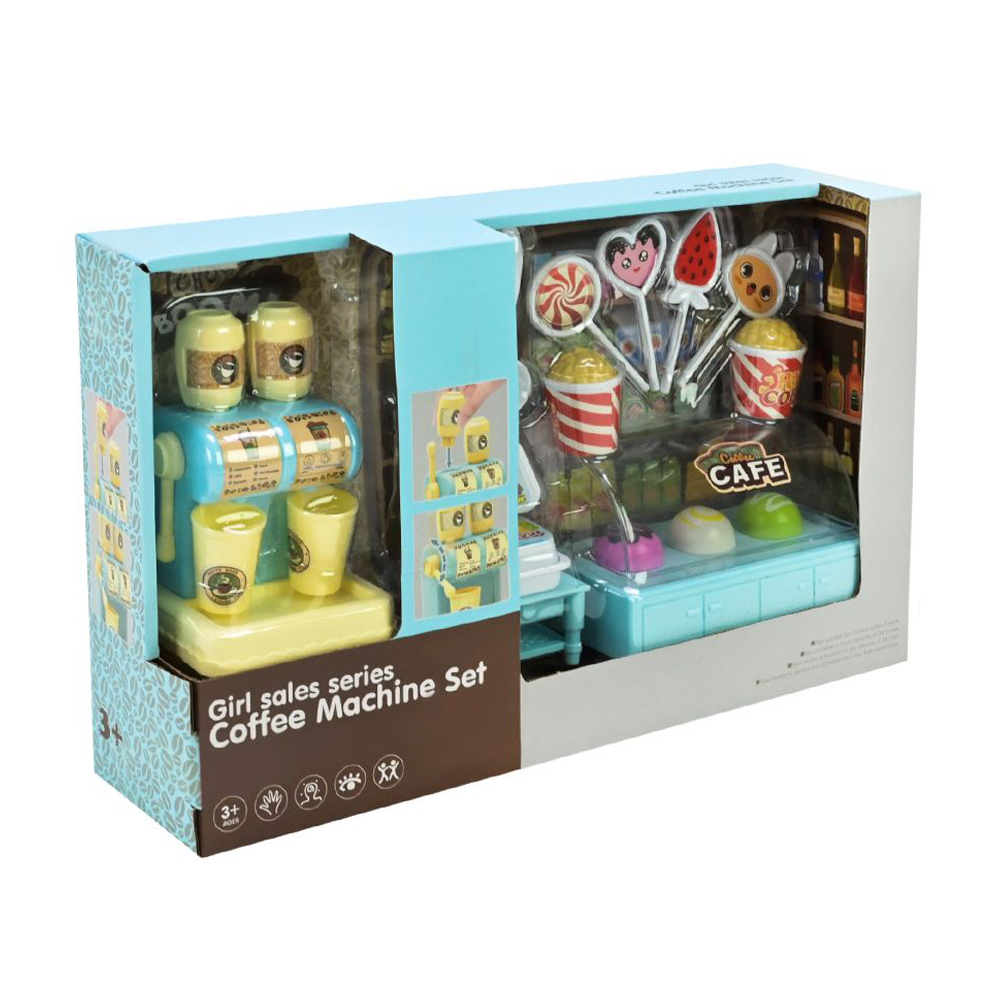 Іграшковий набір Shantou Jinxing Coffee Machine Set від 3 років, 15 деталей (71022-47)
Іграшковий набір Shantou Jinxing Coffee Machine Set від 3 років, 15 деталей (71022-47)