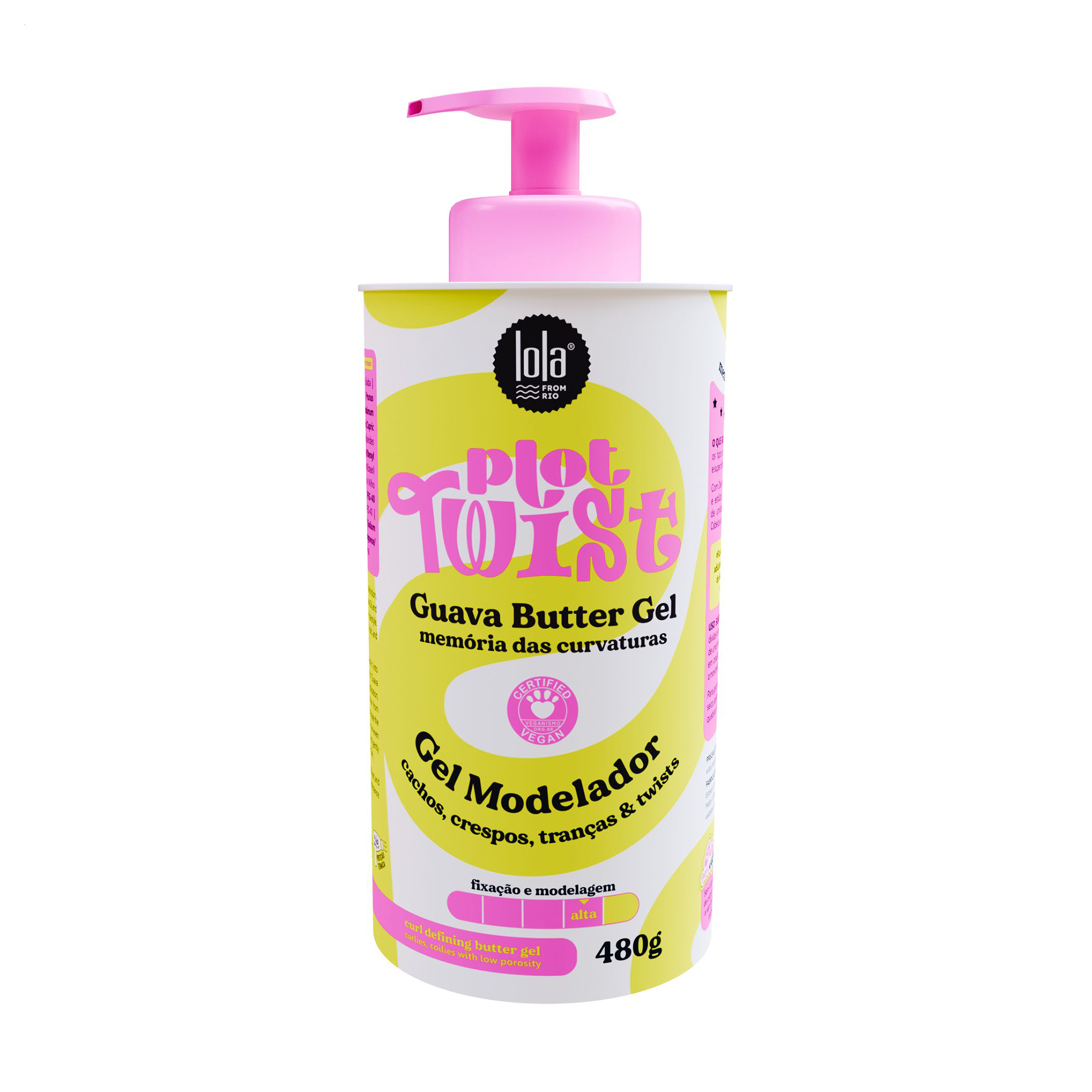 Батер-гель Lola From Rio Plot Twist Guava Butter Gel для моделювання завитків волосся, 480 г
Батер-гель Lola From Rio Plot Twist Guava Butter Gel для моделювання завитків волосся, 480 г