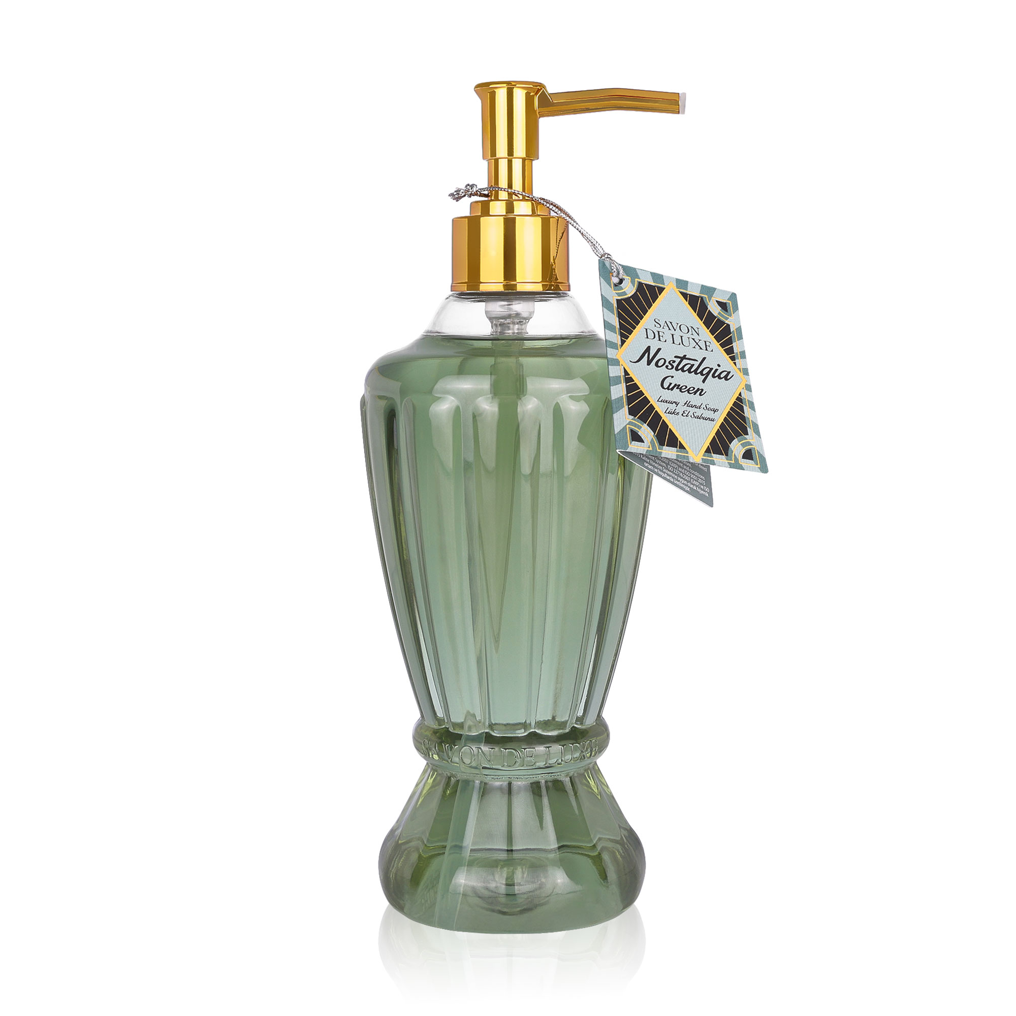 Рідке мило для рук Savon De Luxe Nostalgia Series Green, 500 мл
Рідке мило для рук Savon De Luxe Nostalgia Series Green, 500 мл