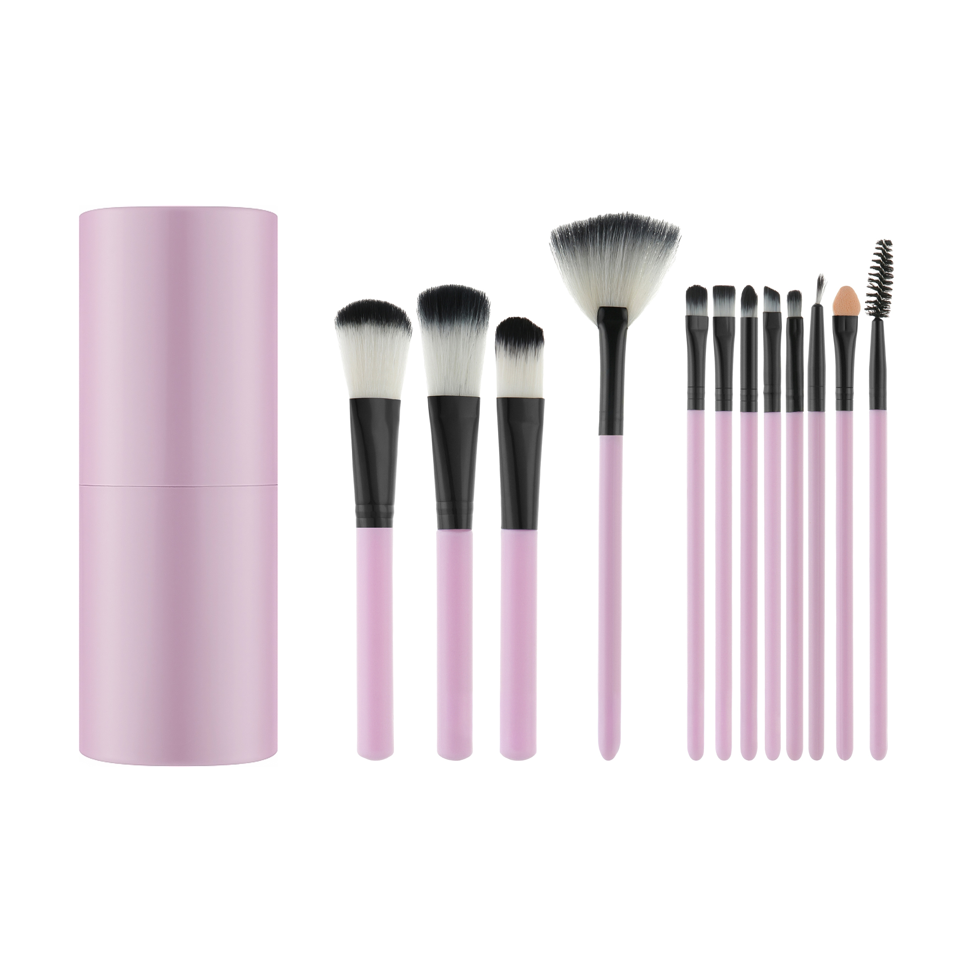 Набір пензликів для макіяжу Cosmo Shop рожевий, в овальній пластиковій тубі, 12 шт (CS-207R)
Набір пензликів для макіяжу Cosmo Shop рожевий, в овальній пластиковій тубі, 12 шт (CS-207R)