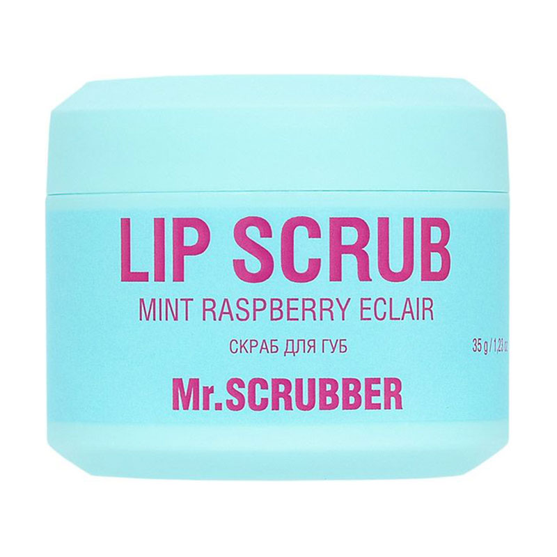 Cкраб для губ Mr.Scrubber Lip Scrub Mint Raspberry Eclair із ароматом м'ятно-малинового еклера, 35 г
Cкраб для губ Mr.Scrubber Lip Scrub Mint Raspberry Eclair із ароматом м'ятно-малинового еклера, 35 г