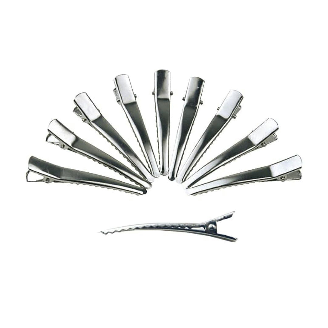 Пробірні затискачі для волосся Cosmo Shop металеві, довжина 45 мм, 10 шт (CS7445)
Пробірні затискачі для волосся Cosmo Shop металеві, довжина 45 мм, 10 шт (CS7445)