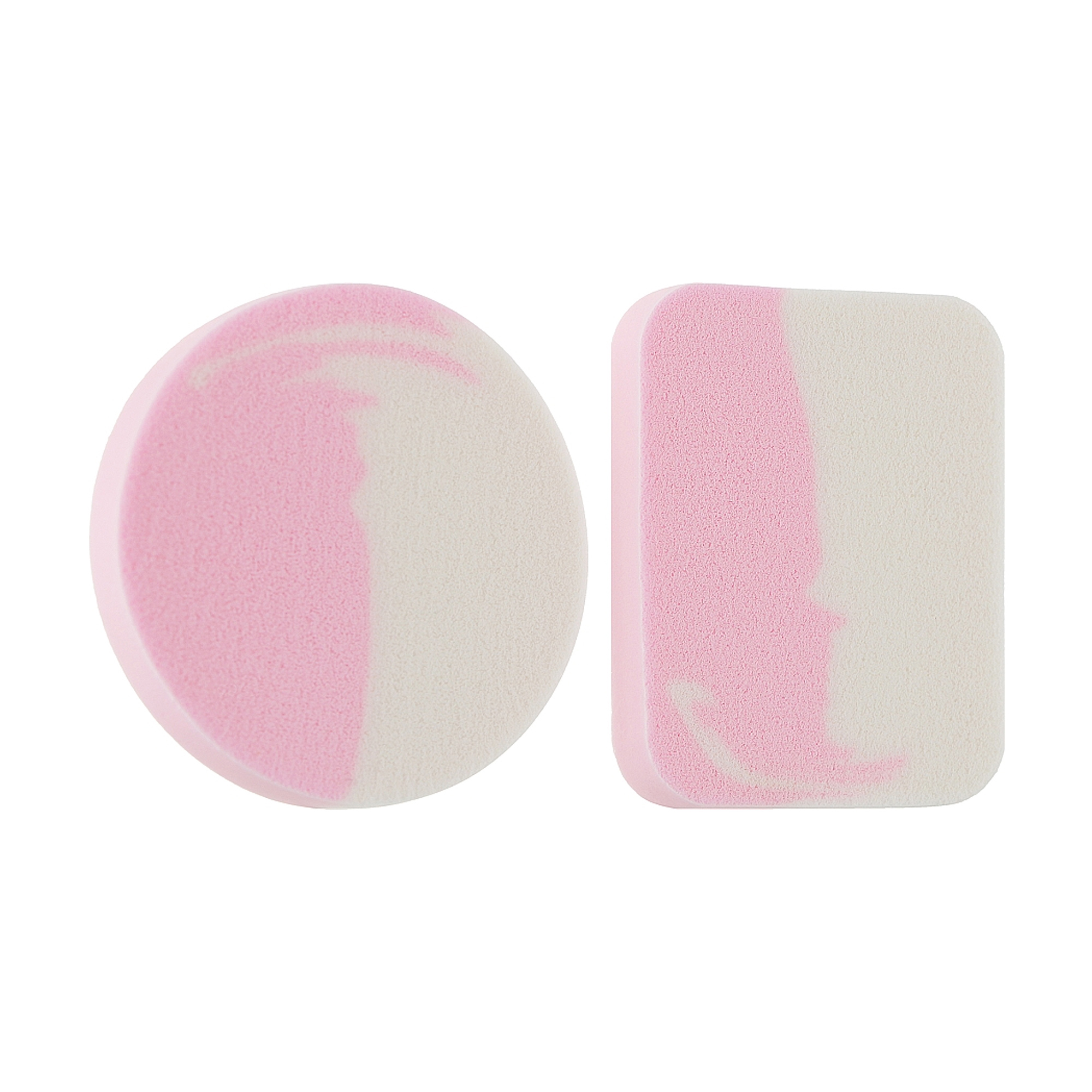 Набір спонжів для макіяжу Cosmo Shop Коло + квадрат, біло-рожевий, 2 шт (CS080WR)
Набір спонжів для макіяжу Cosmo Shop Коло + квадрат, біло-рожевий, 2 шт (CS080WR)