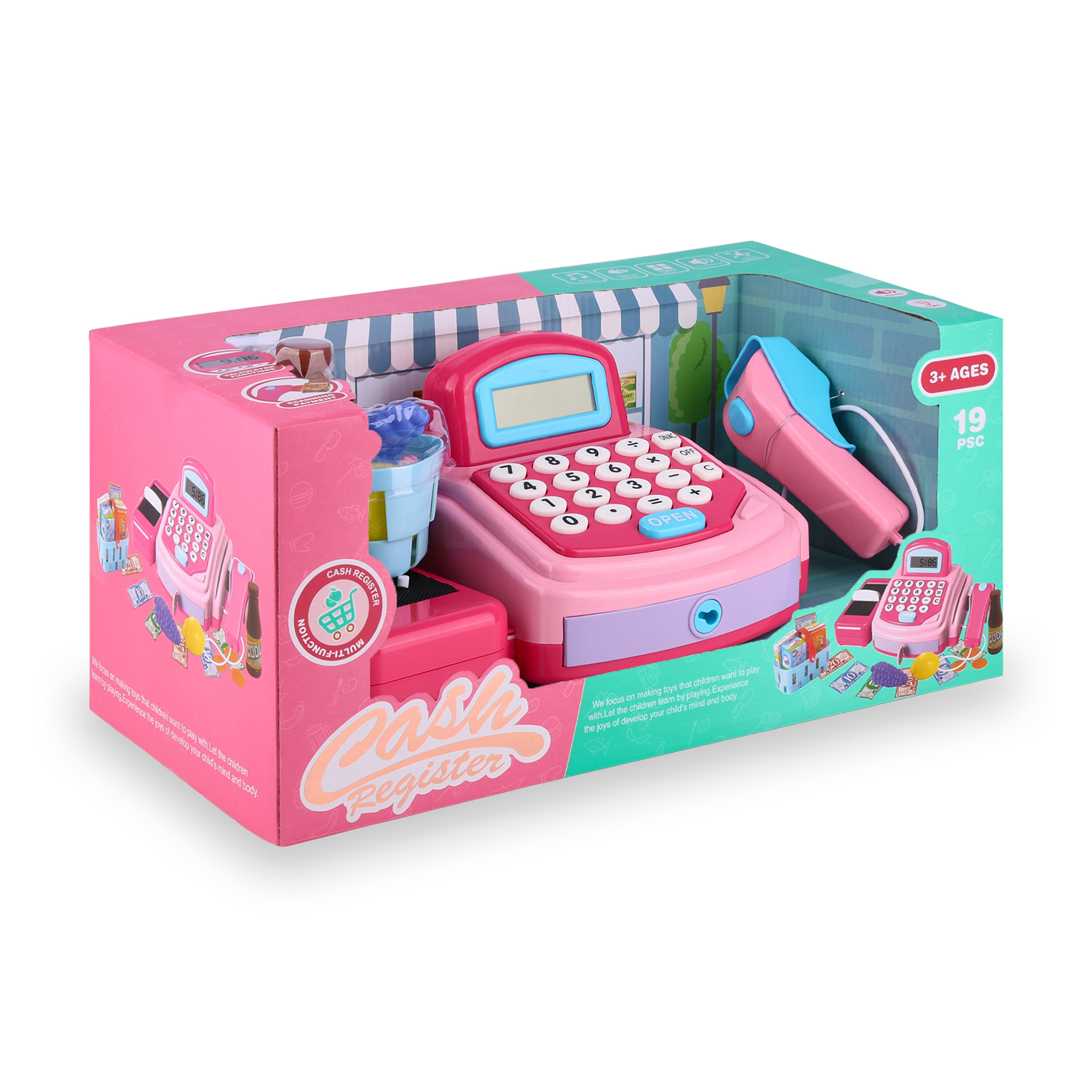 Дитячий ігровий набір XIN KANG WO Касовий апарат з продуктами, від 3 років (K1030347)
Дитячий ігровий набір XIN KANG WO Касовий апарат з продуктами, від 3 років (K1030347)