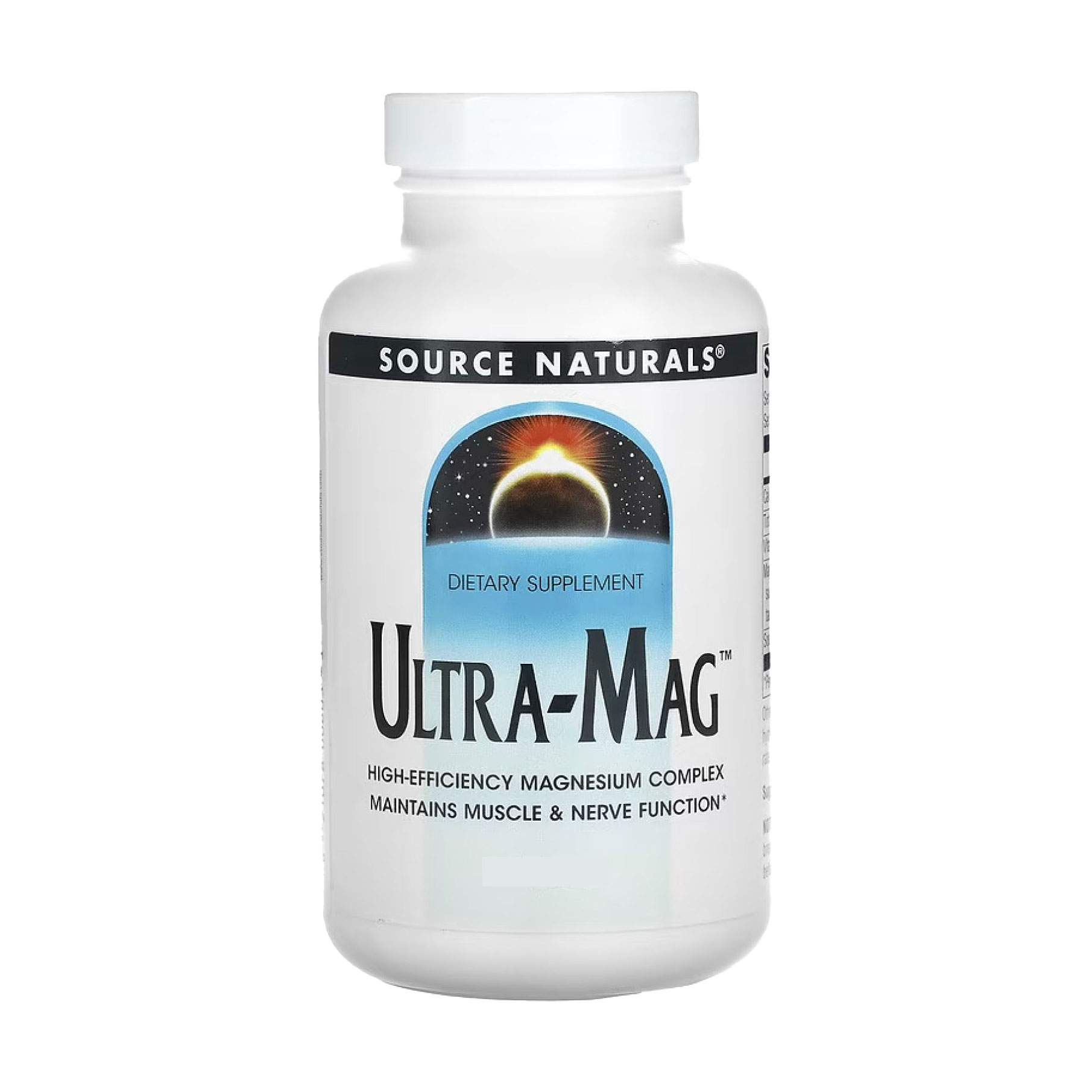 Магній ультра Source Naturals Ultra-Mag, 60 таблеток
Магній ультра Source Naturals Ultra-Mag, 60 таблеток