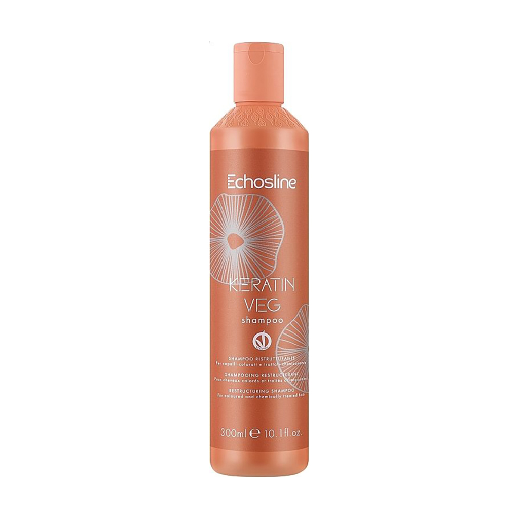 Шампунь Echosline Keratin Veg Shampoo для фарбованого та хімічно обробленого волосся, з кератином, 300 мл
Шампунь Echosline Keratin Veg Shampoo для фарбованого та хімічно обробленого волосся, з кератином, 300 мл