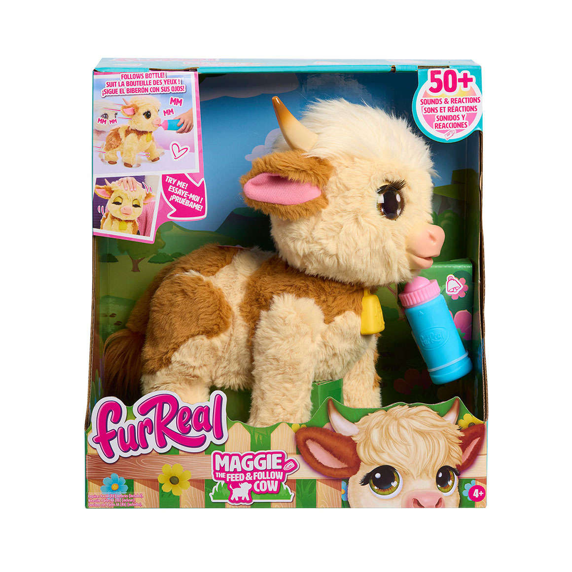 Інтерактивна іграшка Furreal Корівка Меггі, від 4 років (28158)
Інтерактивна іграшка Furreal Корівка Меггі, від 4 років (28158)