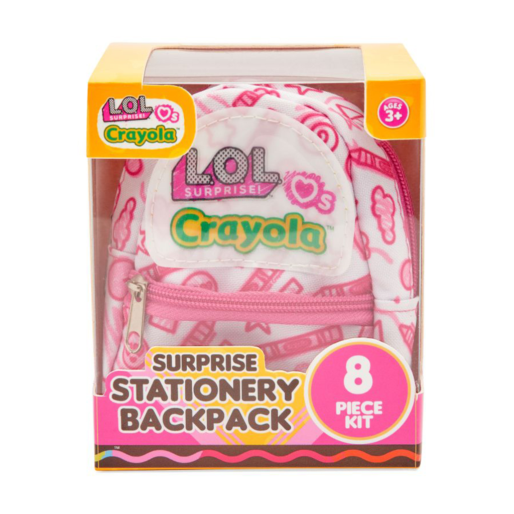 Дитячий набір для творчості Crayola L.O.L Surprise! Міні-рюкзак рожевий, від 3 років (35054-C)
Дитячий набір для творчості Crayola L.O.L Surprise! Міні-рюкзак рожевий, від 3 років (35054-C)