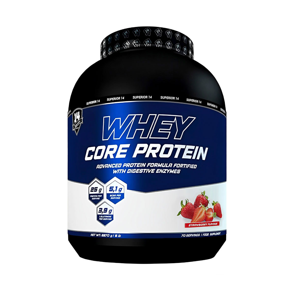 Протеїн Superior14 Whey Core Protein Полуниця, в порошку, 2.27 кг
Протеїн Superior14 Whey Core Protein Полуниця, в порошку, 2.27 кг