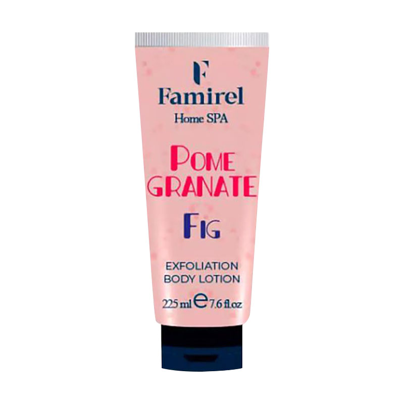 Відлущувальний пілінг-лосьйон для тіла Famirel Home Spa Exfoliant Body Lotion, Pomegranate & Fig, 225 мл
Відлущувальний пілінг-лосьйон для тіла Famirel Home Spa Exfoliant Body Lotion, Pomegranate & Fig, 225 мл