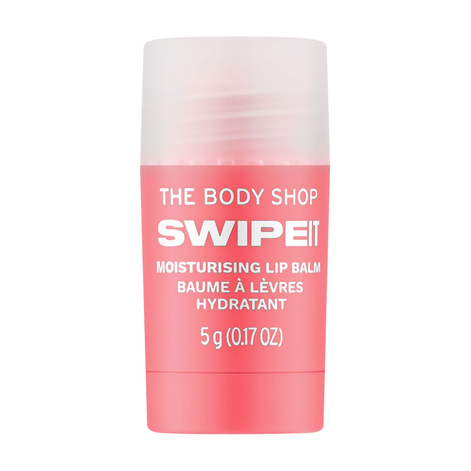 Зволожувальний бальзам для губ The Body Shop Swipe It Moisturising Lip Balm, Pitahaya, 5 г
Зволожувальний бальзам для губ The Body Shop Swipe It Moisturising Lip Balm, Pitahaya, 5 г