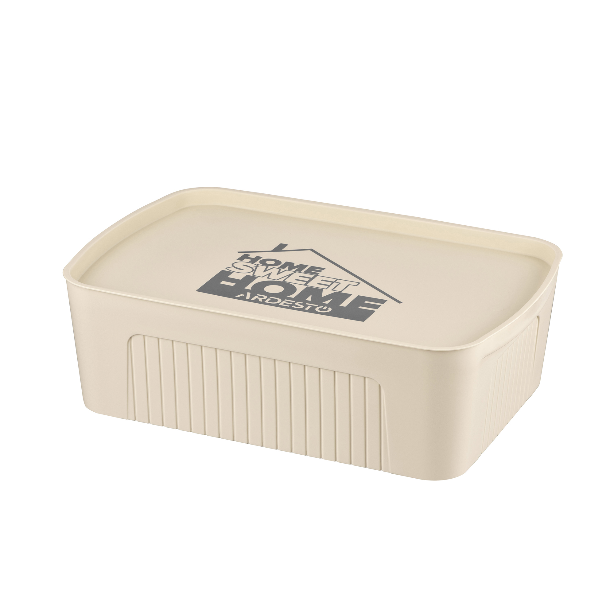 Ящик для зберігання Ardesto з кришкою, бежевий, 45.5*31*14 см, 13 л (ARHC2513B)
Ящик для зберігання Ardesto з кришкою, бежевий, 45.5*31*14 см, 13 л (ARHC2513B)