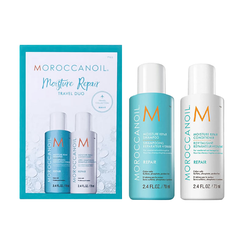 Набір для волосся Moroccanoil Repair (шампунь, 70 мл + кондиціонер, 70 мл)
Набір для волосся Moroccanoil Repair (шампунь, 70 мл + кондиціонер, 70 мл)