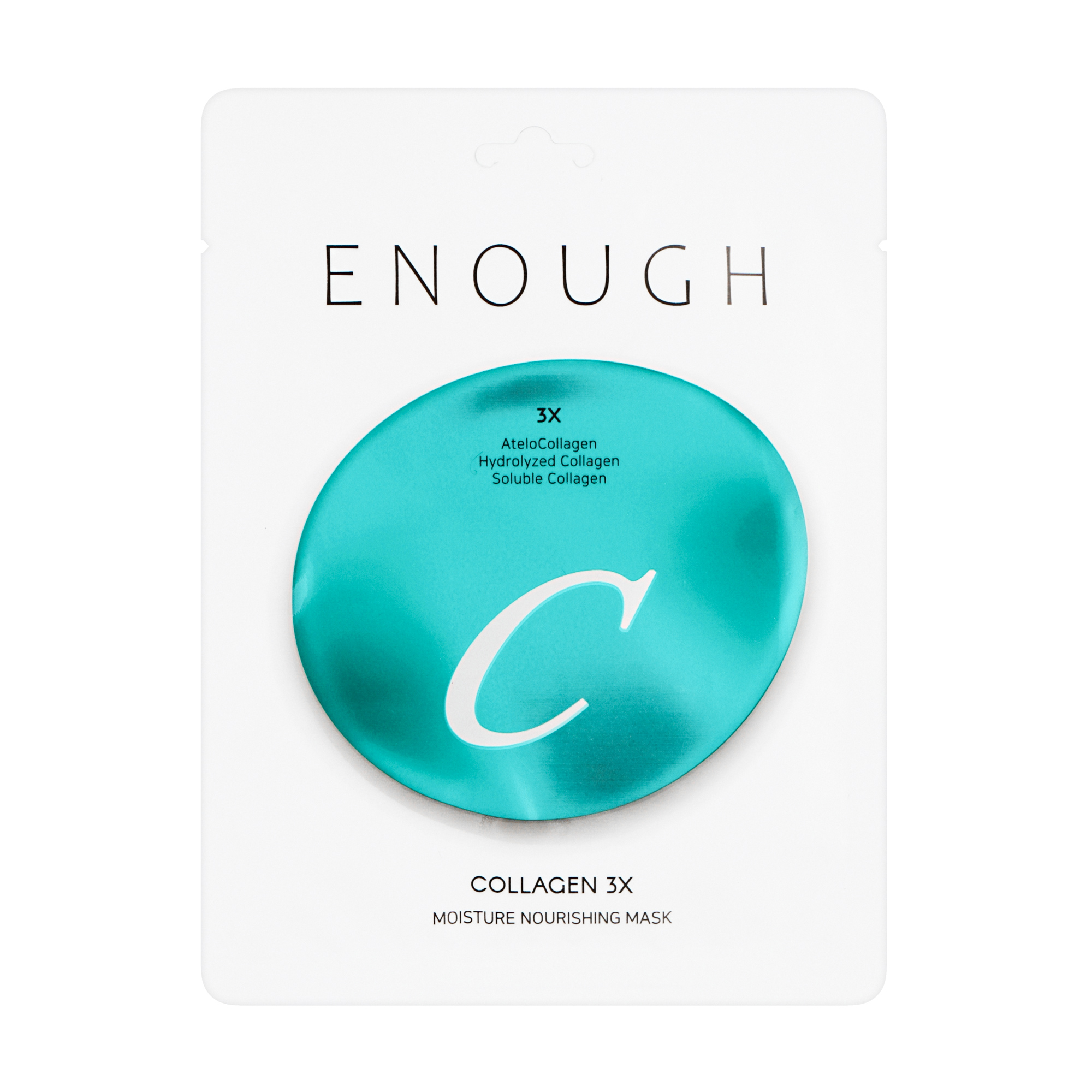 Тканинна маска для обличчя Enough Collagen 3x Moisture Nourishing Mask, 25 г
Тканинна маска для обличчя Enough Collagen 3x Moisture Nourishing Mask, 25 г