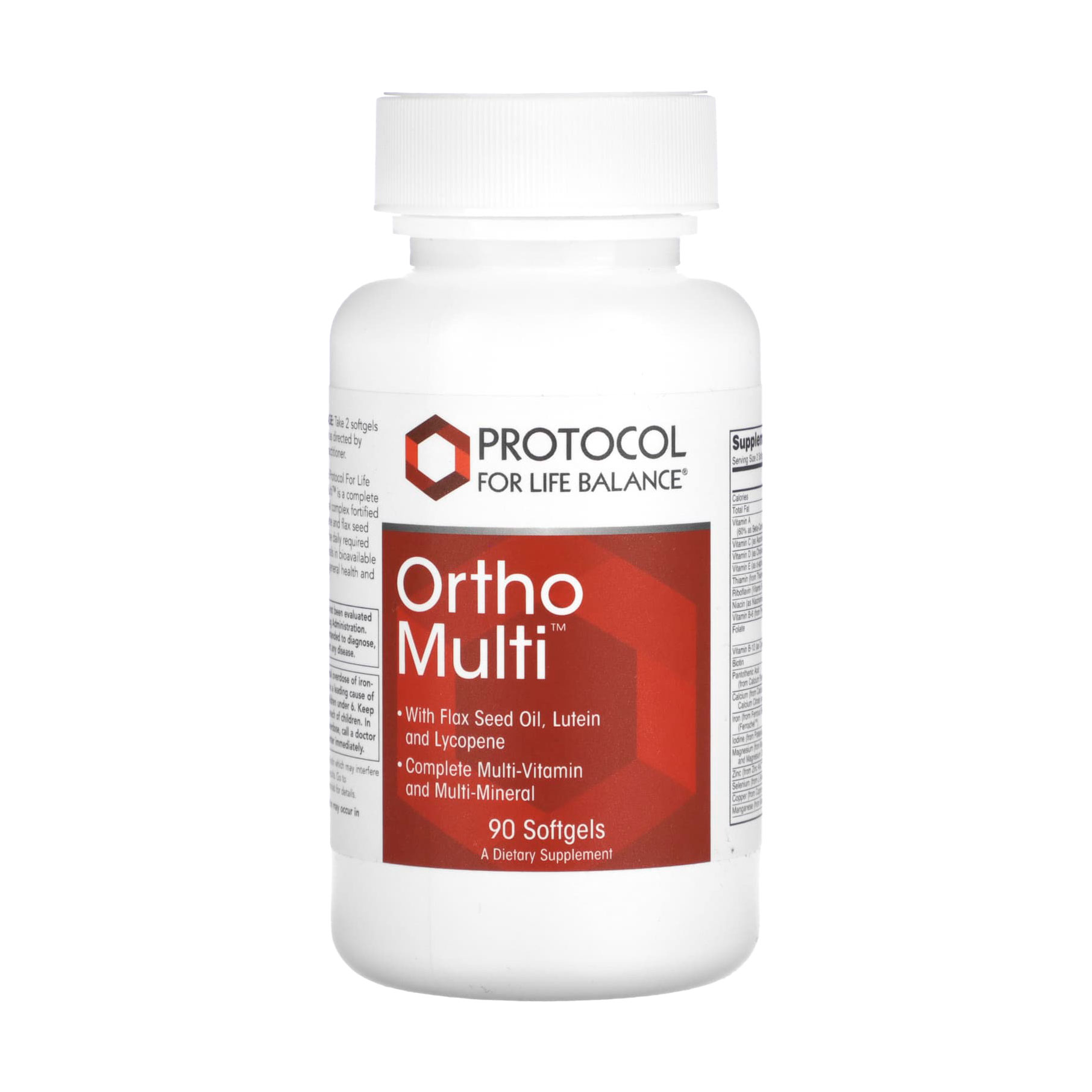 Мультивітаміни та мультимінерали Protocol For Life Balance Ortho Multi, 90 гелевих капсул
Мультивітаміни та мультимінерали Protocol For Life Balance Ortho Multi, 90 гелевих капсул