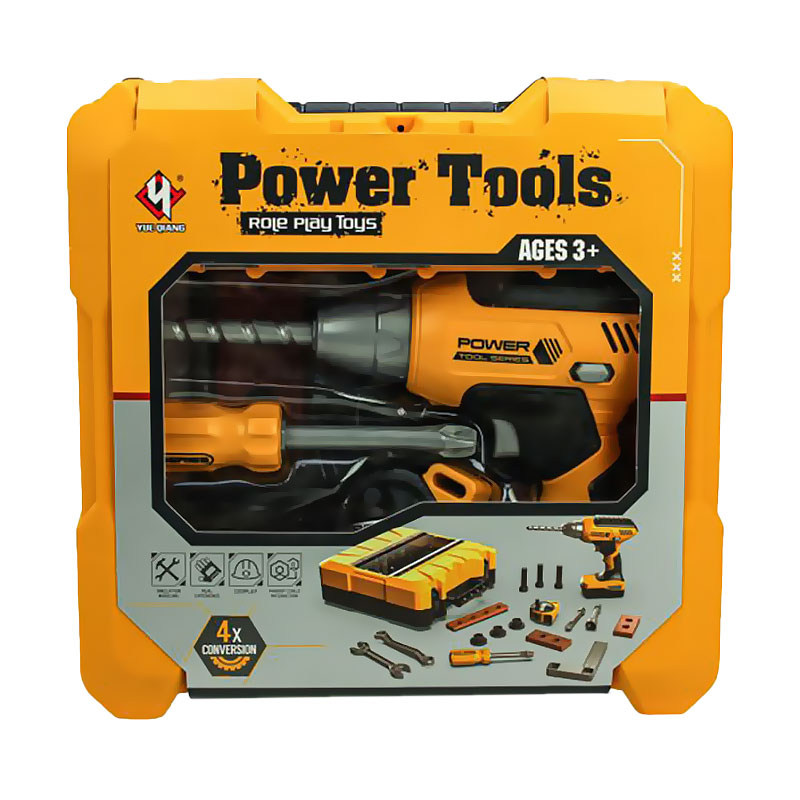 Дитячий набір інструментів YG Toys в саквояжі, на батарейках, від 3 років, 26*9*25.5 см (T012)
Дитячий набір інструментів YG Toys в саквояжі, на батарейках, від 3 років, 26*9*25.5 см (T012)