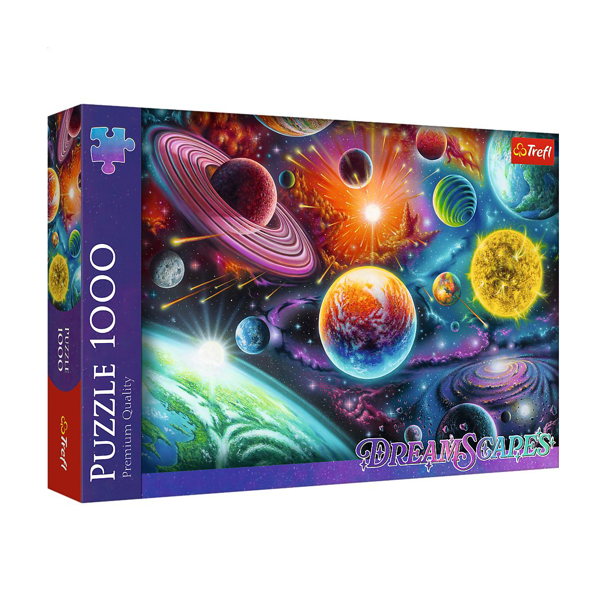 Пазли Trefl Космічна пригода, від 12 років, 1000 елементів (09313)
Пазли Trefl Космічна пригода, від 12 років, 1000 елементів (09313)
