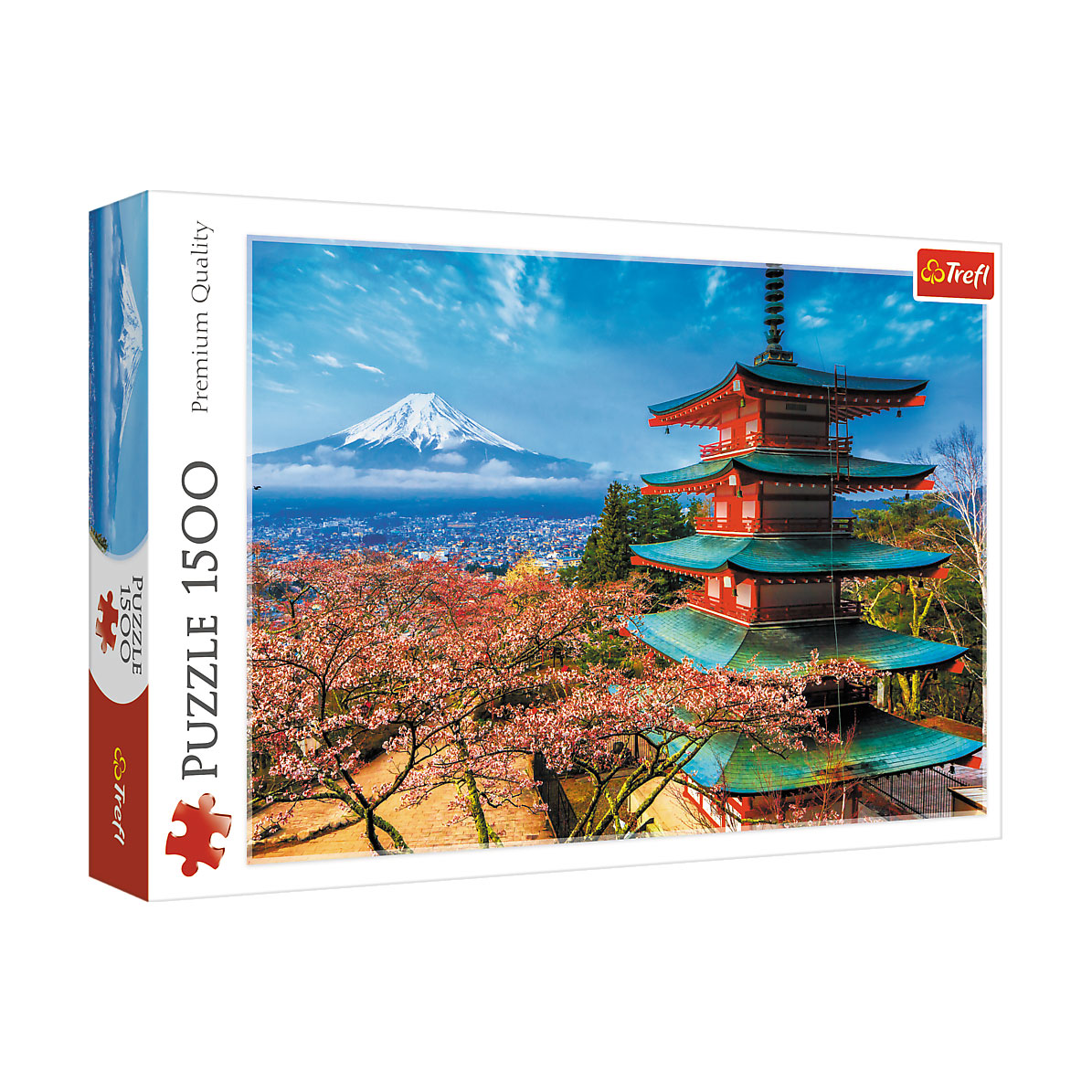 Пазли Trefl Гора Фудзі, від 12 років, 1500 елементів (61325)
Пазли Trefl Гора Фудзі, від 12 років, 1500 елементів (61325)