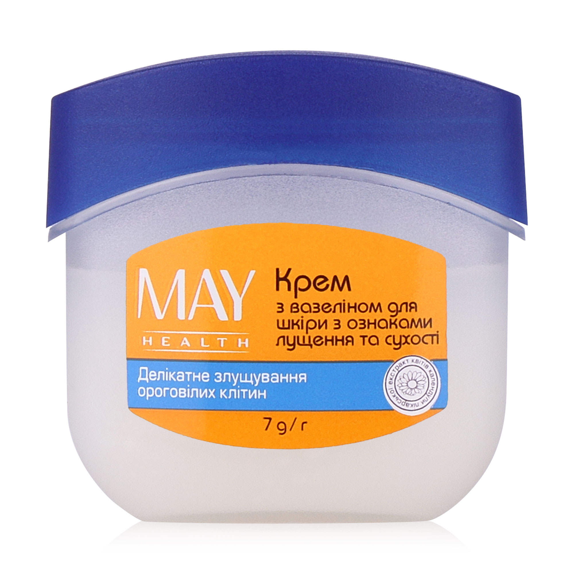 Крем для шкіри MAY Health з ознаками лущення та сухості, з вазеліном, 7 г
Крем для шкіри MAY Health з ознаками лущення та сухості, з вазеліном, 7 г