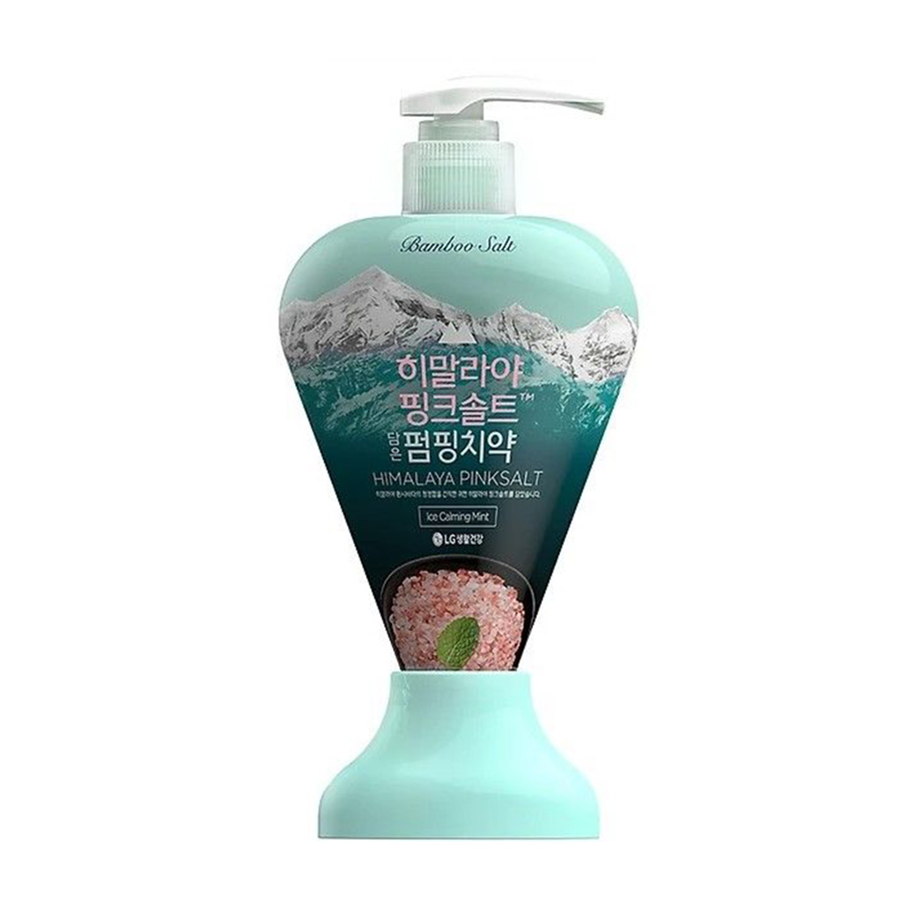Зубна паста LG Household & Health Bamboo Salt Himalaya Pinksalt Ice Calming Mint Toothpaste з рожевою гімалайською сіллю, 285 мл
Зубна паста LG Household & Health Bamboo Salt Himalaya Pinksalt Ice Calming Mint Toothpaste з рожевою гімалайською сіллю, 285 мл
