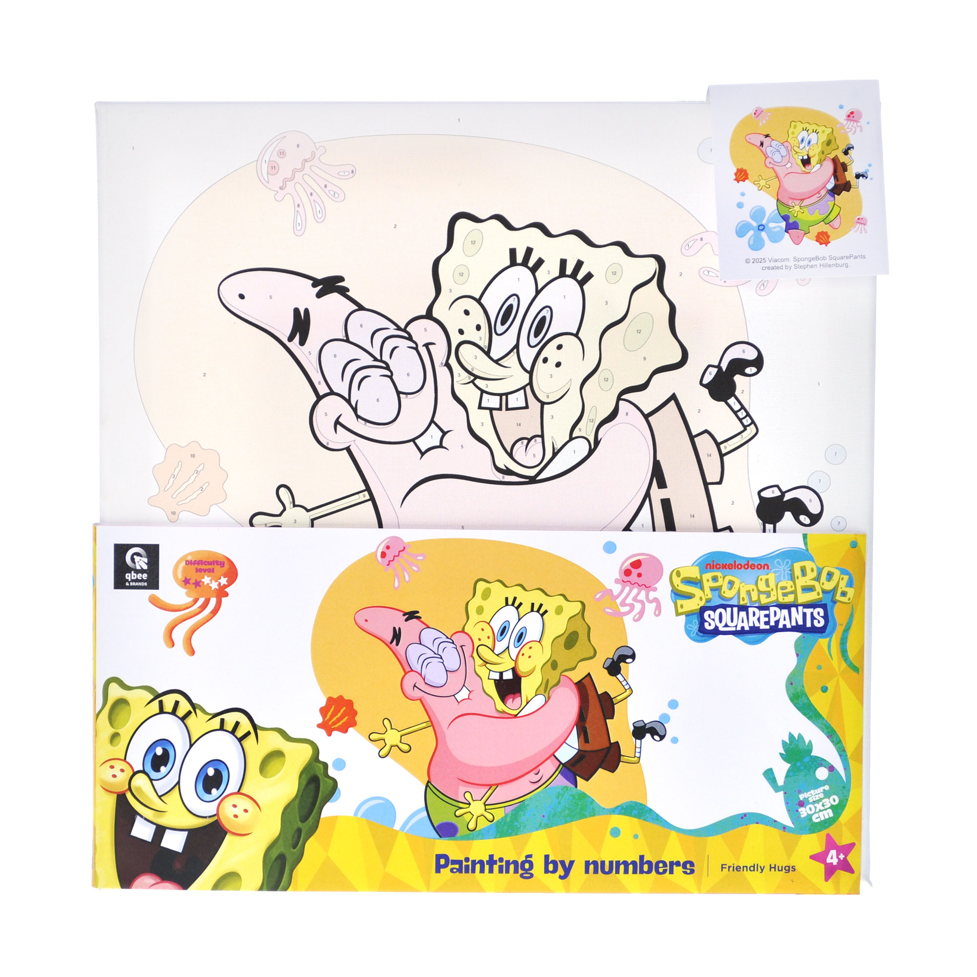 Картина за номерами Qbee Губка Боб: Дружні обійми, 30*30 см (QB913-015)
Картина за номерами Qbee Губка Боб: Дружні обійми, 30*30 см (QB913-015)