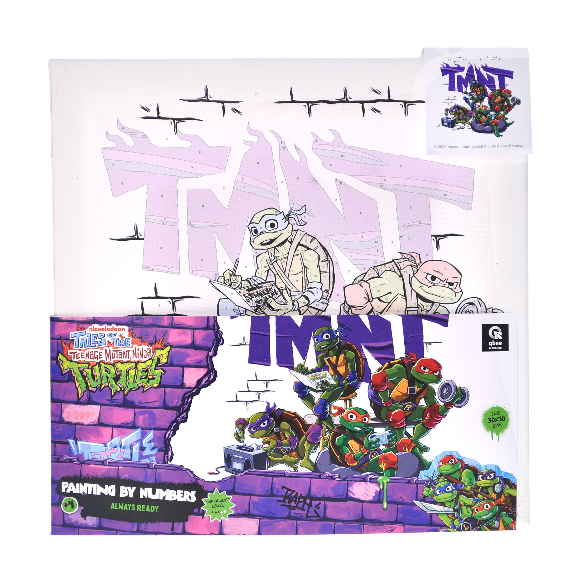 Картина за номерами Qbee Черепашки Ніндзя: Завжди готові, 30*30 см (QB914-001)
Картина за номерами Qbee Черепашки Ніндзя: Завжди готові, 30*30 см (QB914-001)