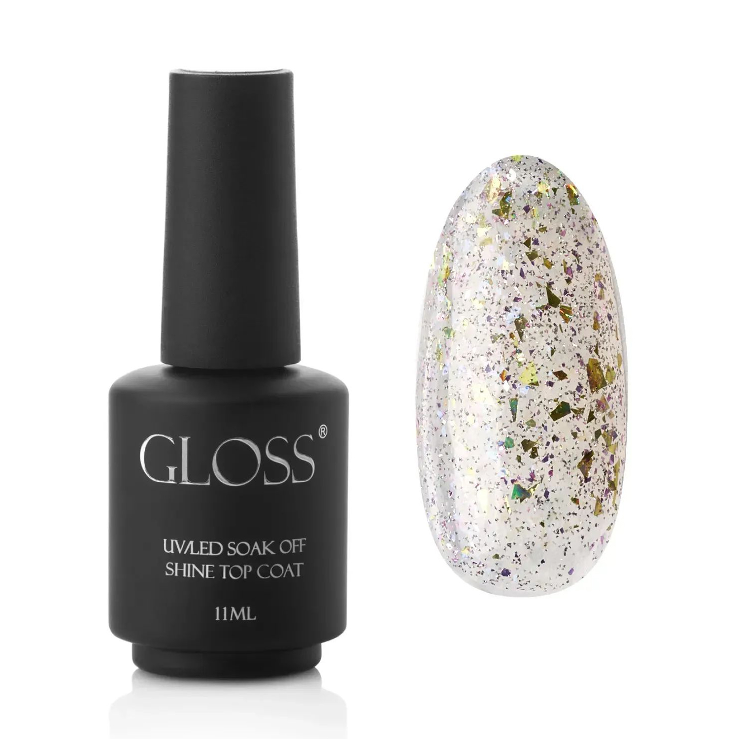 Топ для гель-лаку Gloss UV/LED Soak Off Shine Top Coat, Radiance, 11 мл
Топ для гель-лаку Gloss UV/LED Soak Off Shine Top Coat, Radiance, 11 мл