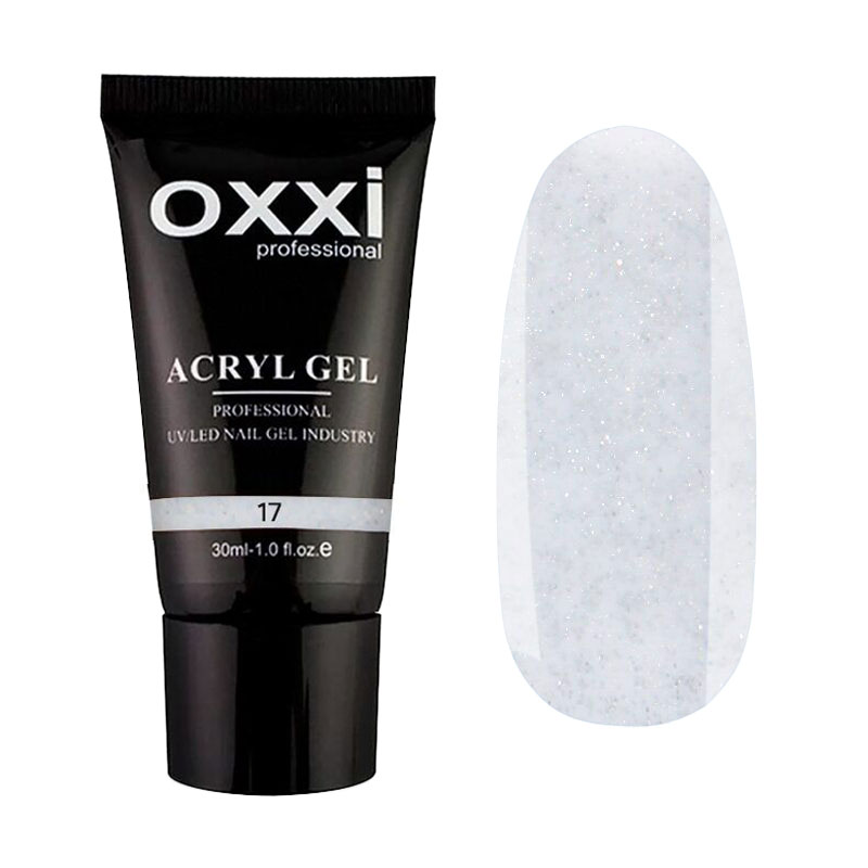 Акрил-гель для нігтів Oxxi Professional Acryl Gel 17 Прозорий з маленькими голографічними блискітками, 30 мл
Акрил-гель для нігтів Oxxi Professional Acryl Gel 17 Прозорий з маленькими голографічними блискітками, 30 мл