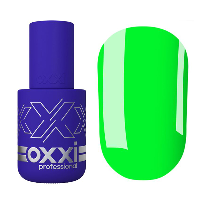 Гель-лак для нігтів Oxxi Professional 226 Яскраво-салатовий, емаль, 10 мл
Гель-лак для нігтів Oxxi Professional 226 Яскраво-салатовий, емаль, 10 мл