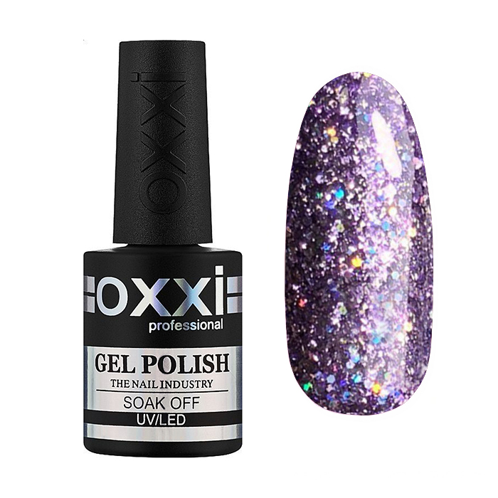 Гель-лак для нігтів Oxxi Professional Star 05 Бузковий, з глітером, 10 мл
Гель-лак для нігтів Oxxi Professional Star 05 Бузковий, з глітером, 10 мл