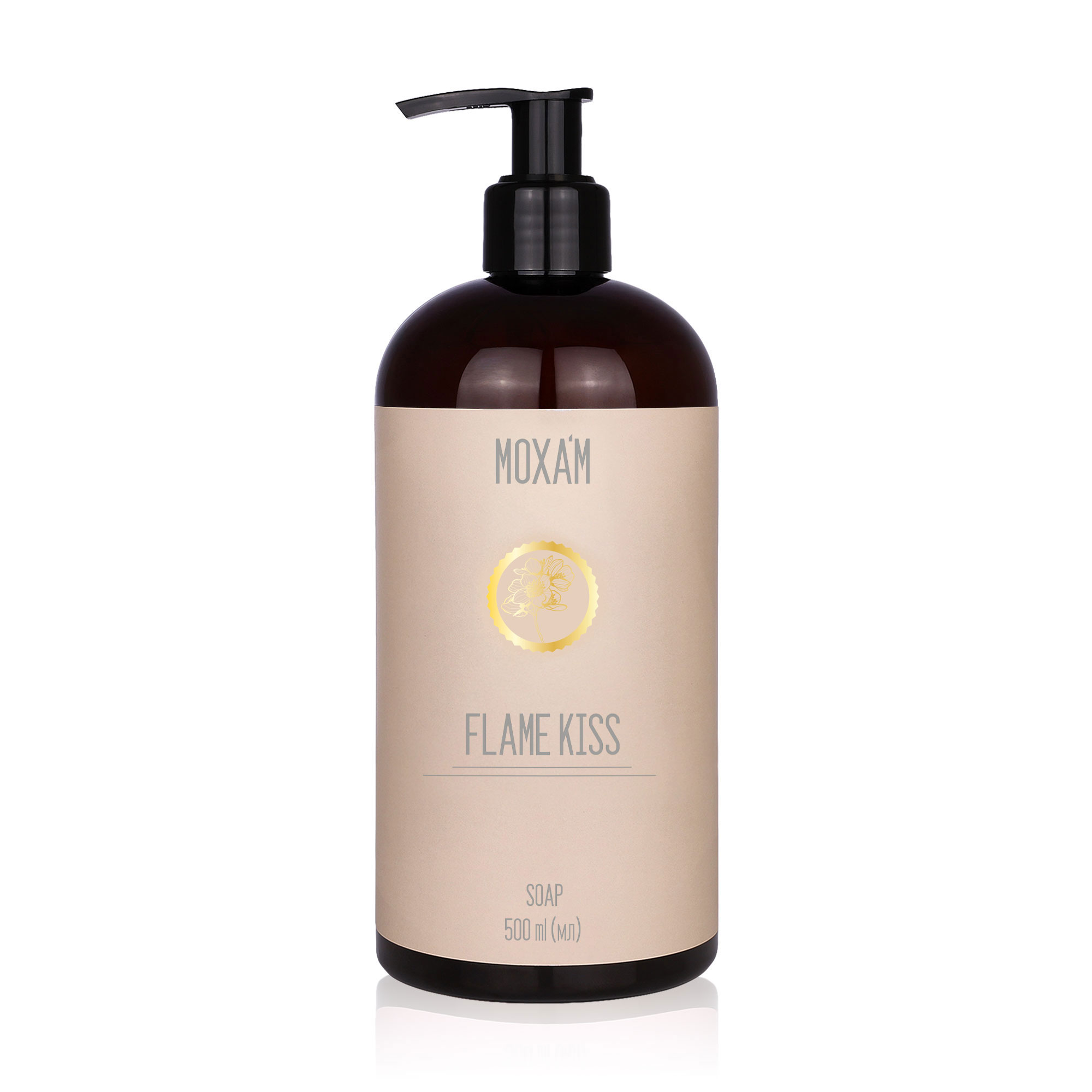 Рідке мило для рук Moxa'm Flame Kiss, 500 мл
Рідке мило для рук Moxa'm Flame Kiss, 500 мл