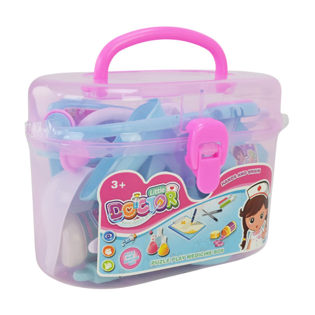 Дитячий іграшковий набір Shantou Jinxing Лікар, у валізі, від 3 років, 15 елементів (DF546-12A)
Дитячий іграшковий набір Shantou Jinxing Лікар, у валізі, від 3 років, 15 елементів (DF546-12A)