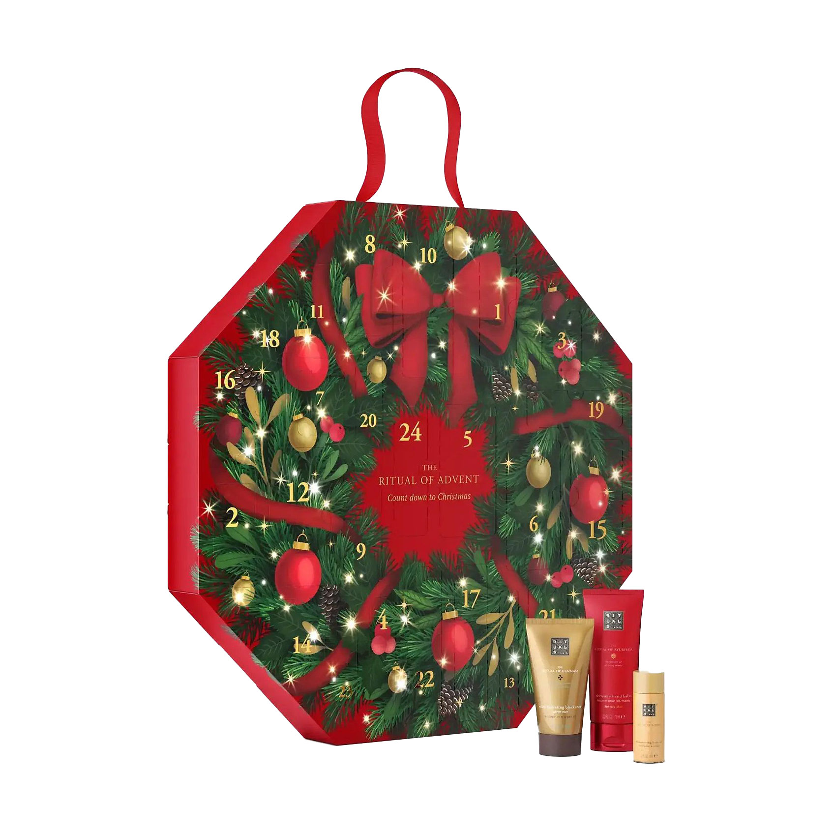 Уцінка! Адвент-календар Rituals The Ritual Wreath Advent Calendar 2025, 24 предмети
Уцінка! Адвент-календар Rituals The Ritual Wreath Advent Calendar 2025, 24 предмети