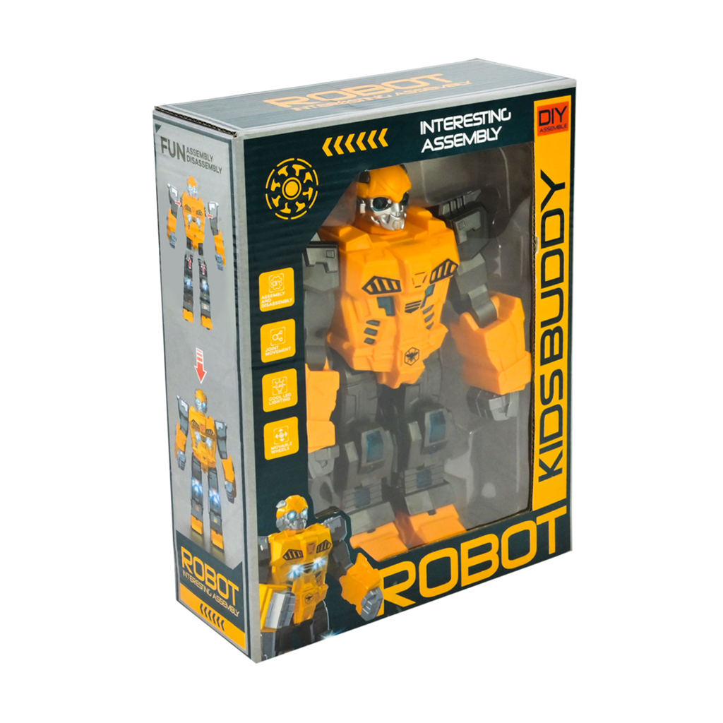 Іграшка робот Shantou Jinxing Robot у коробці, від 3 років, 20.3*8*26.8 см (0138-13)
Іграшка робот Shantou Jinxing Robot у коробці, від 3 років, 20.3*8*26.8 см (0138-13)