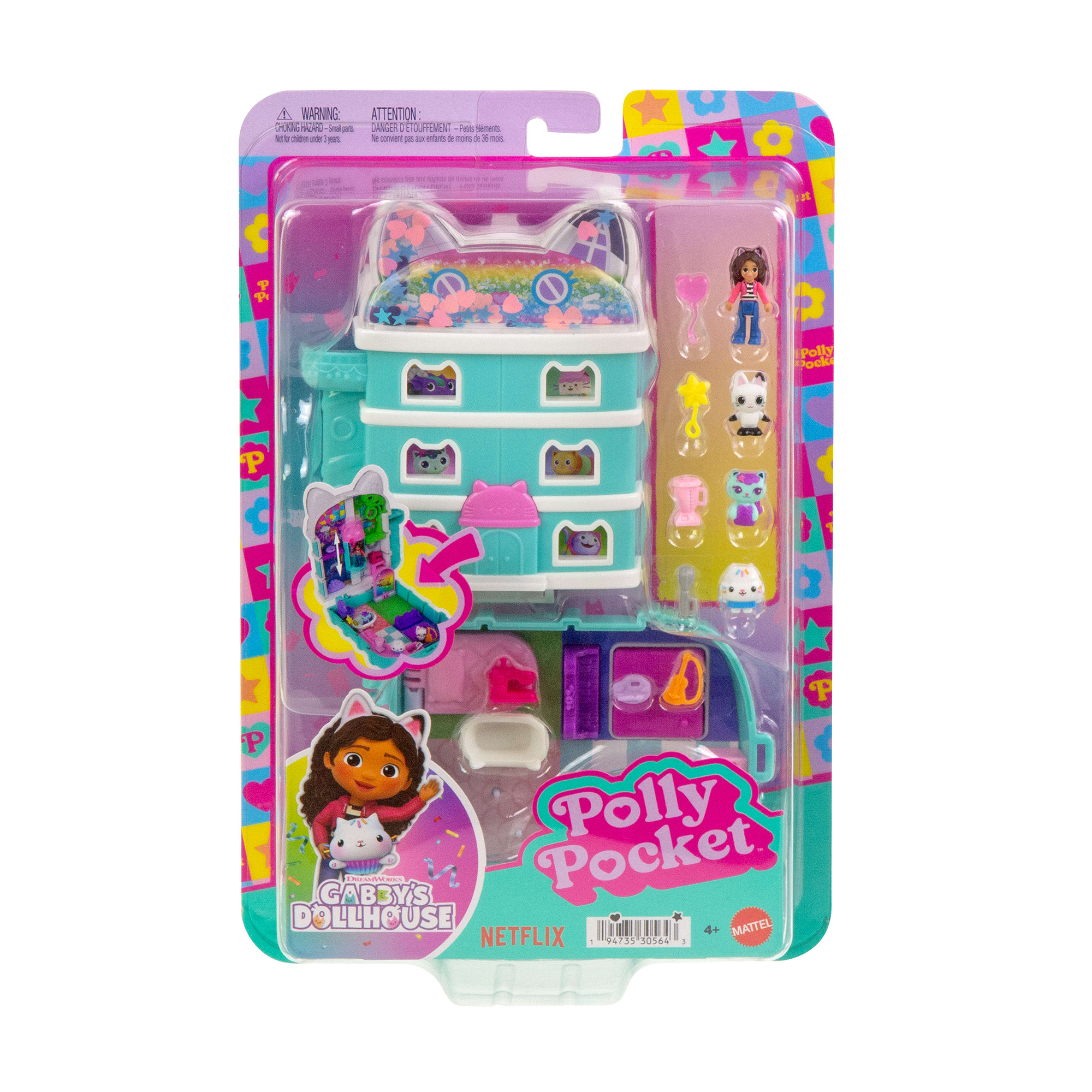 Ляльковий будиночок Polly Pocket Габбі, від 4 років, 29.1*19*5.3 см (JFV02)
Ляльковий будиночок Polly Pocket Габбі, від 4 років, 29.1*19*5.3 см (JFV02)