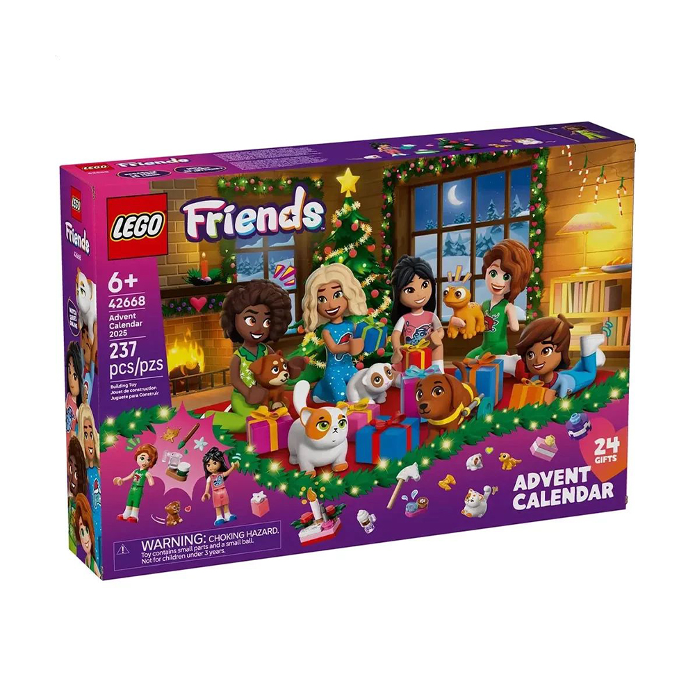 Конструктор LEGO Friends Адвент календар 2025, 237 деталей, від 6 років (42668)
Конструктор LEGO Friends Адвент календар 2025, 237 деталей, від 6 років (42668)