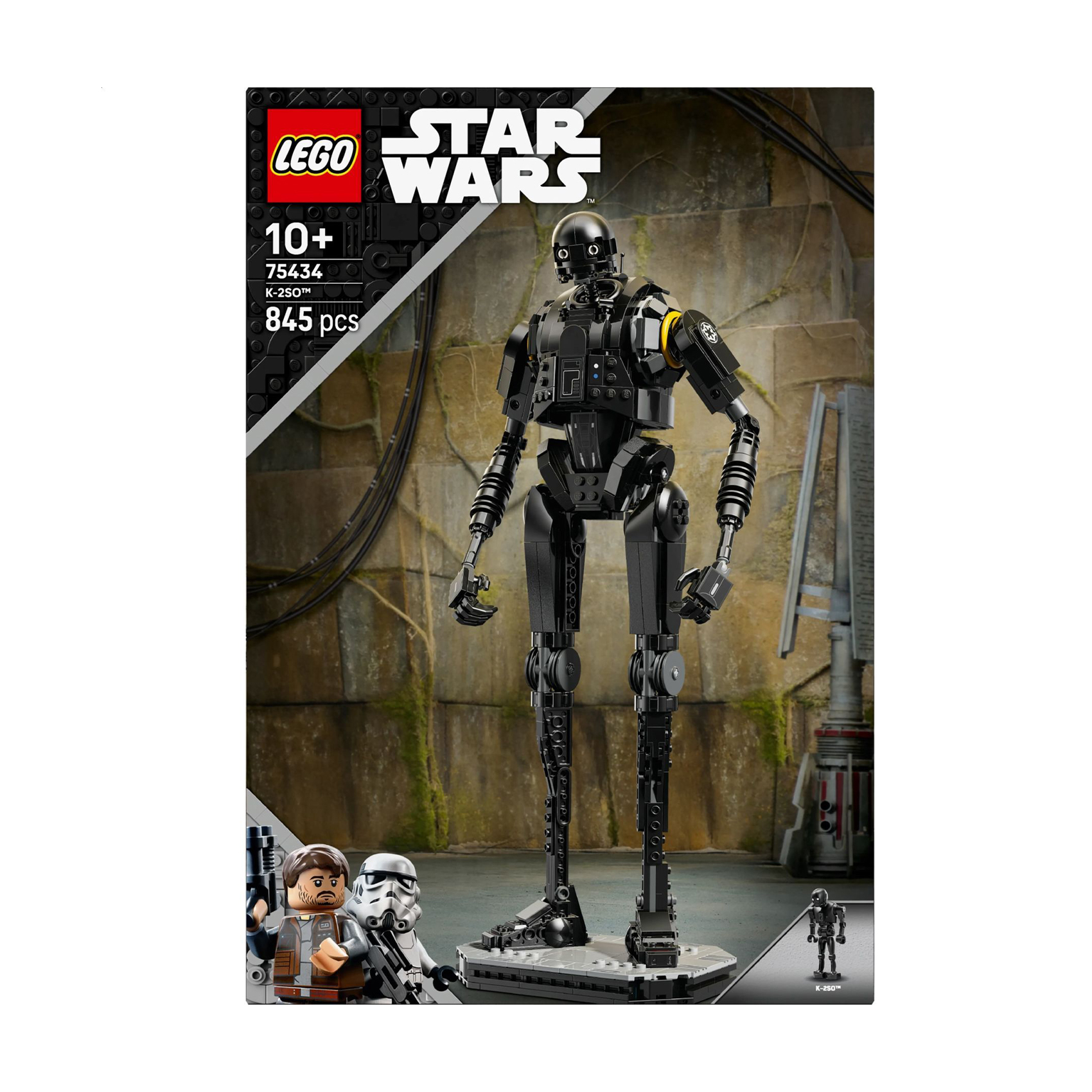 Конструктор LEGO Star Wars Дроїд-охоронець K-2SO, 845 деталей, від 10 років (75434)
Конструктор LEGO Star Wars Дроїд-охоронець K-2SO, 845 деталей, від 10 років (75434)