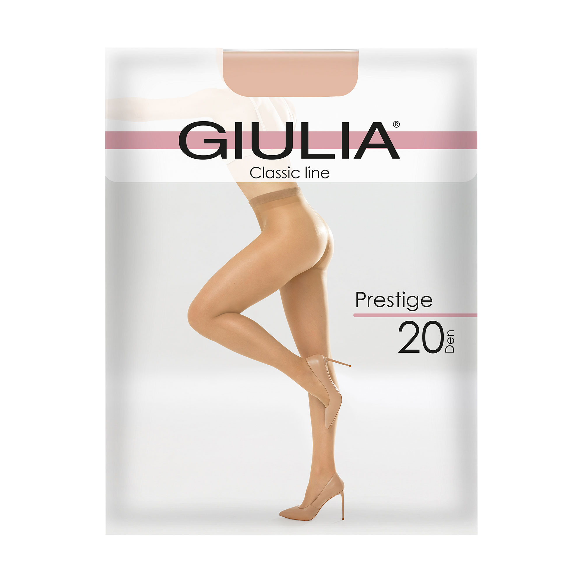 Класичні колготки жіночі Giulia Prestige без шортиків, 20 DEN, Daino, розмір 2
Класичні колготки жіночі Giulia Prestige без шортиків, 20 DEN, Daino, розмір 2