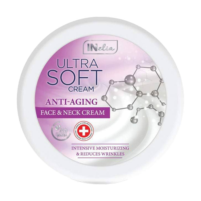 Омолоджувальний крем для обличчя та шиї Revers Cosmetics Inelia Anti-Aging Ultra Soft Face & Neck Cream, 200 мл
Омолоджувальний крем для обличчя та шиї Revers Cosmetics Inelia Anti-Aging Ultra Soft Face & Neck Cream, 200 мл